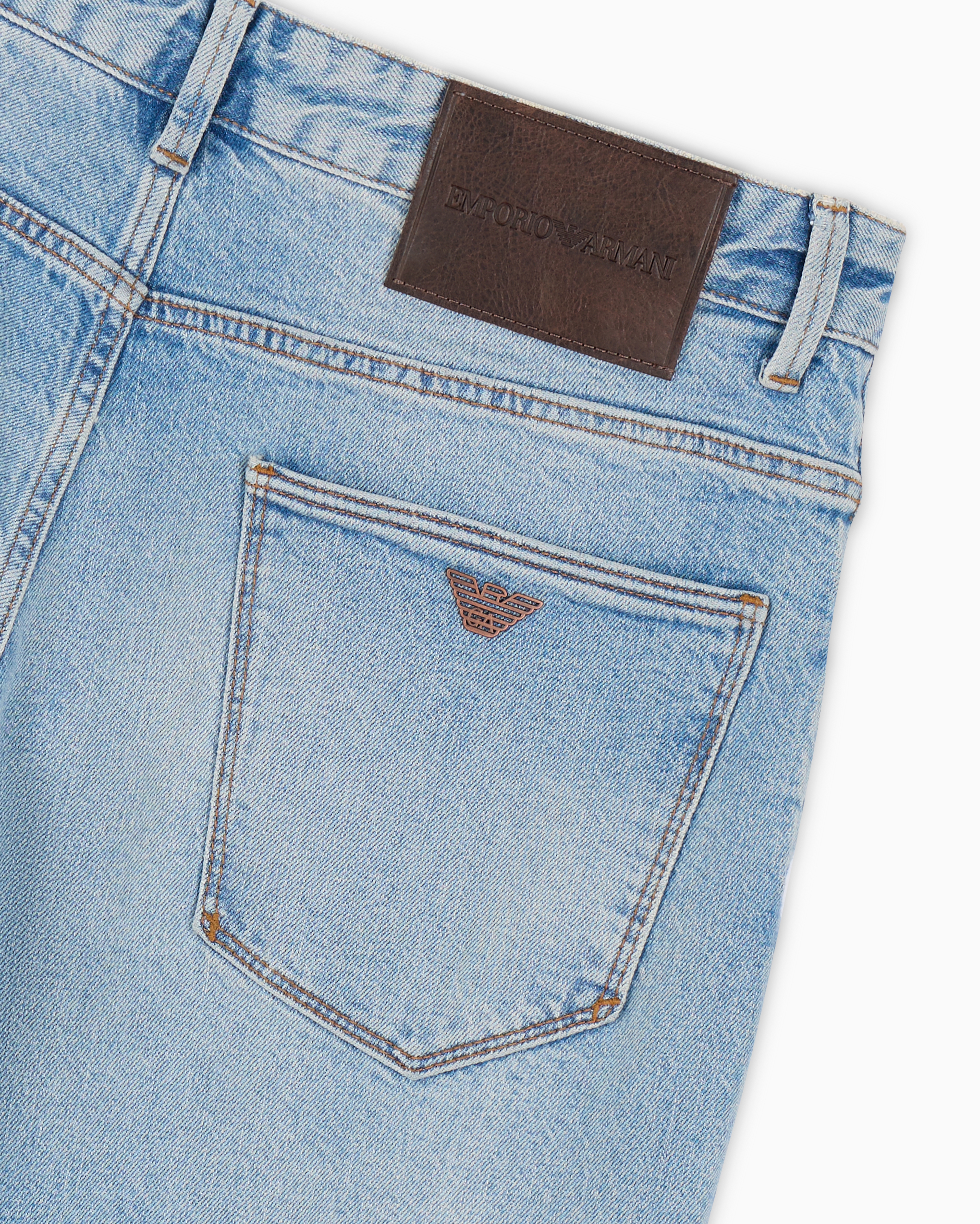 00s ARMANI JEANS レザー切替 エルボーパッチ ジャケット 00s ARMANI JEANS レザー切替 エルボーパッチ ジャケット