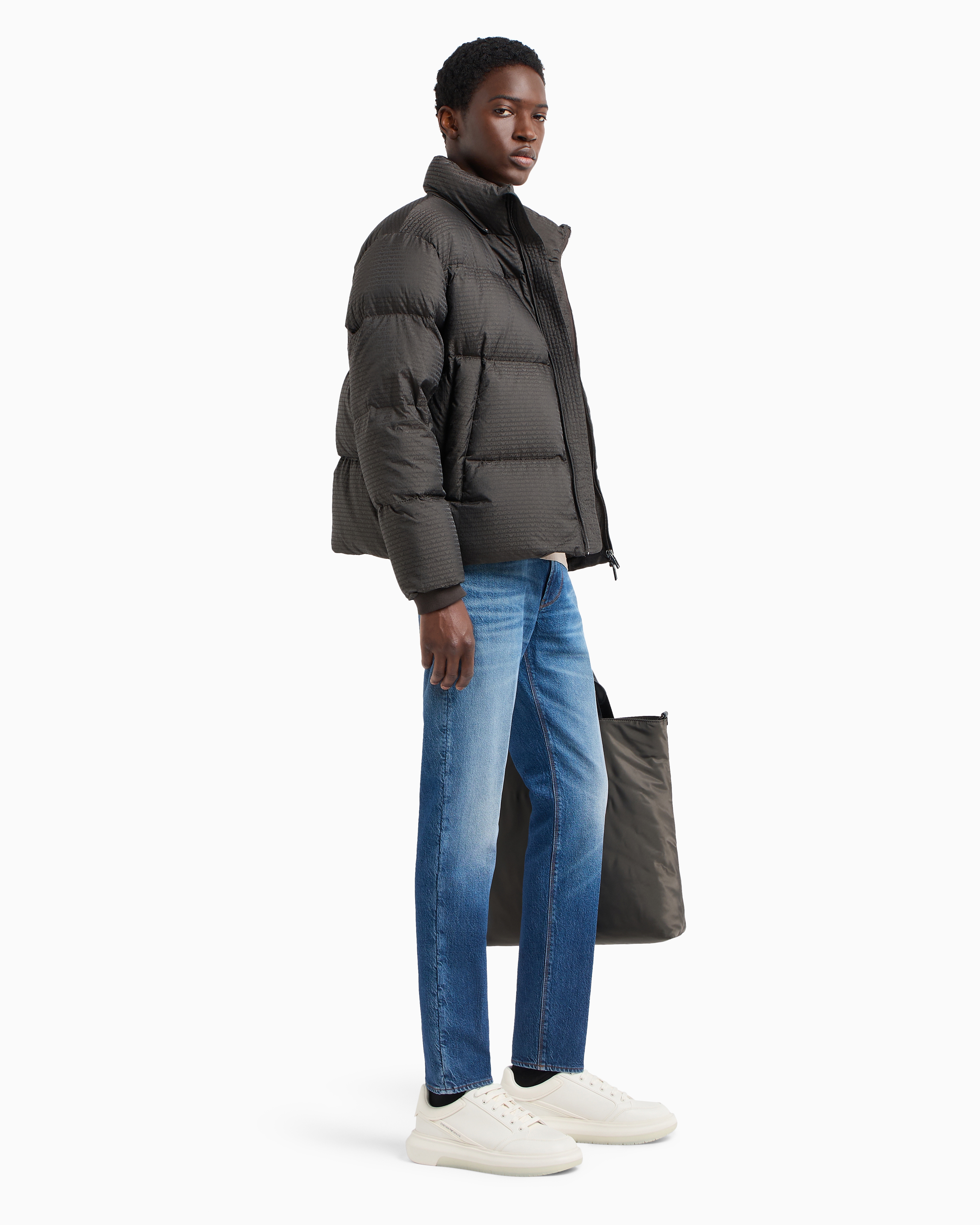 Emporio Armani Jeans J06 Slim Fit In Denim Stretch Washed In Blue