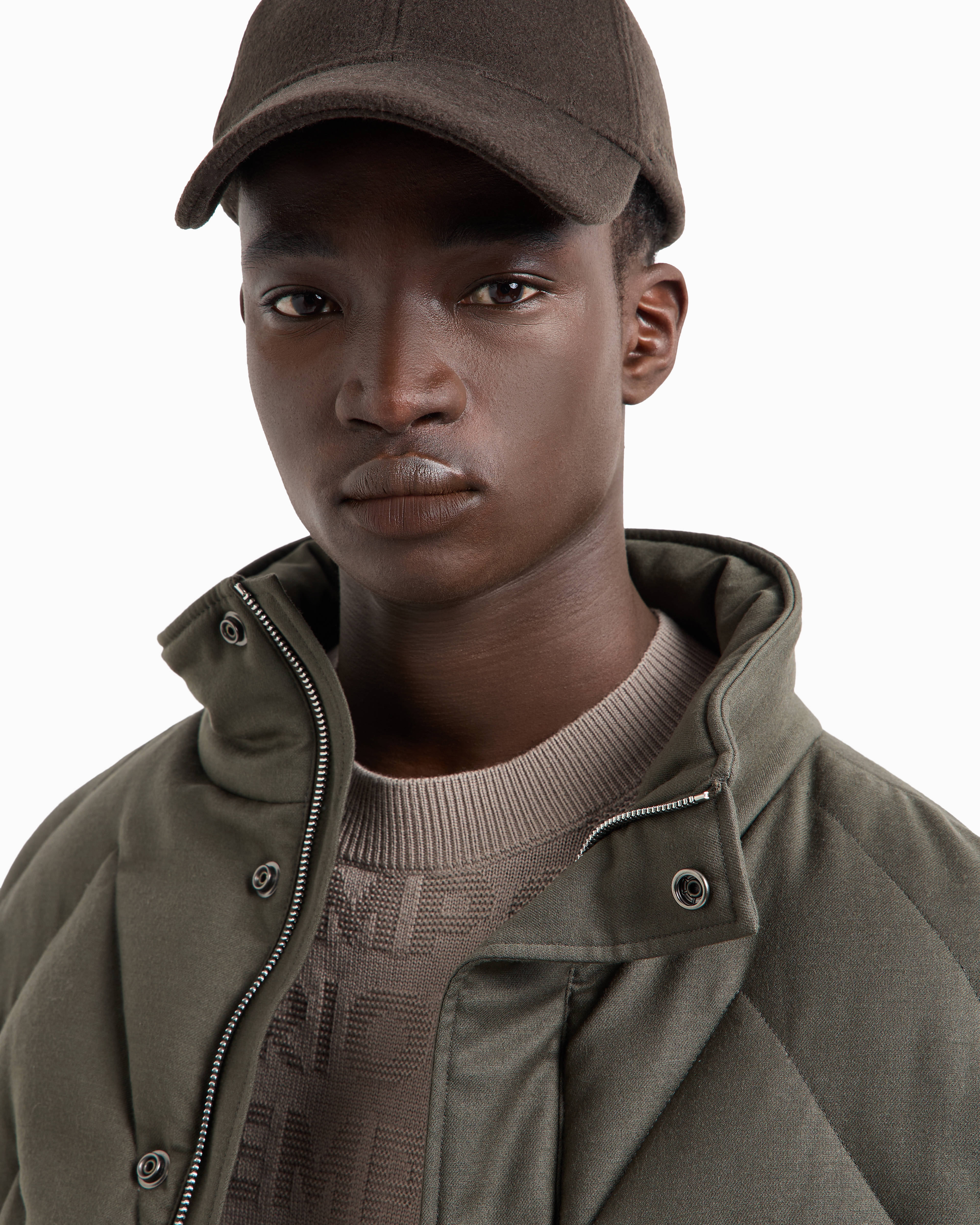 Emporio Armani Official Store Sweaters In Beige