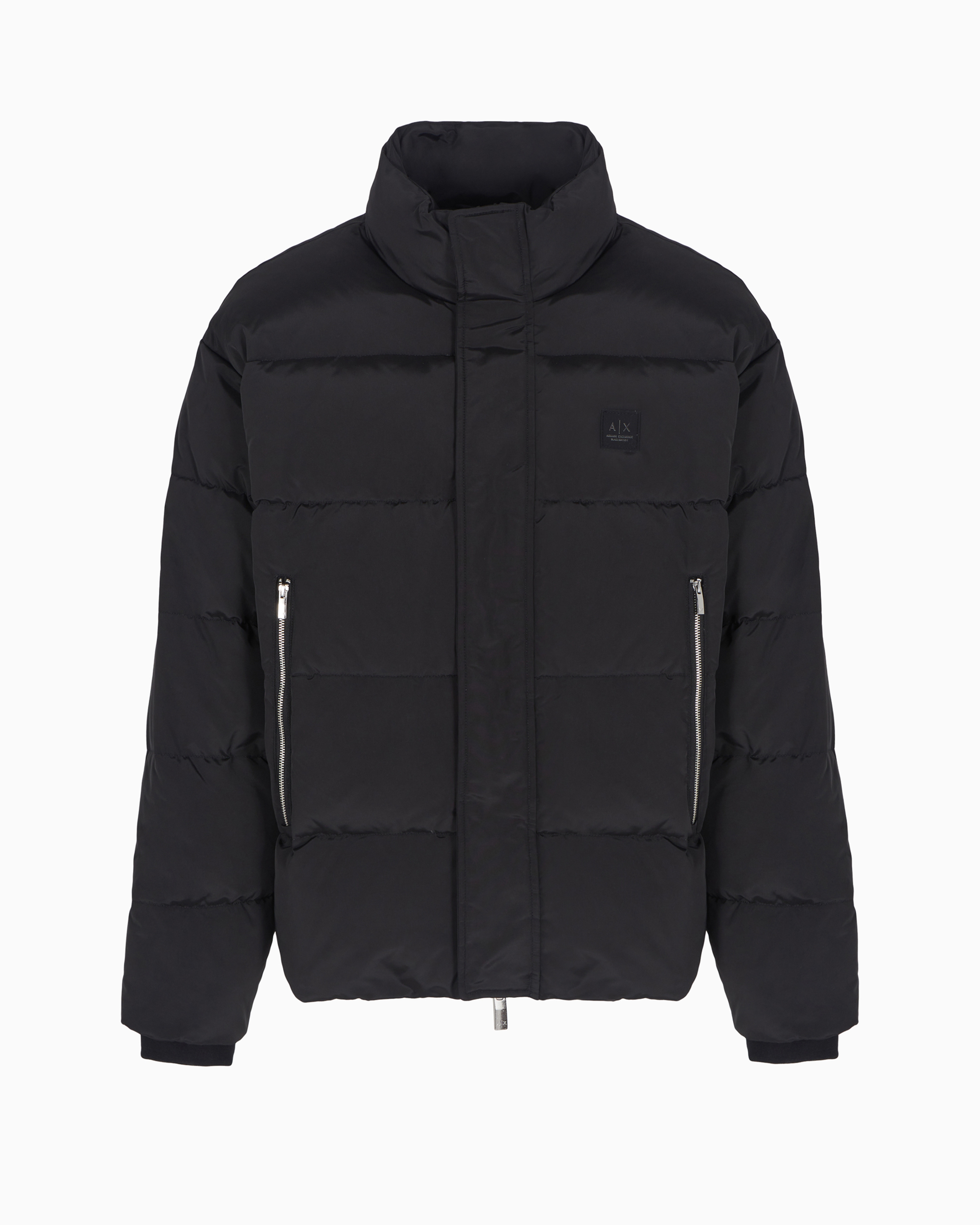 Armani Exchange Official Store Puffer Jackets In Black