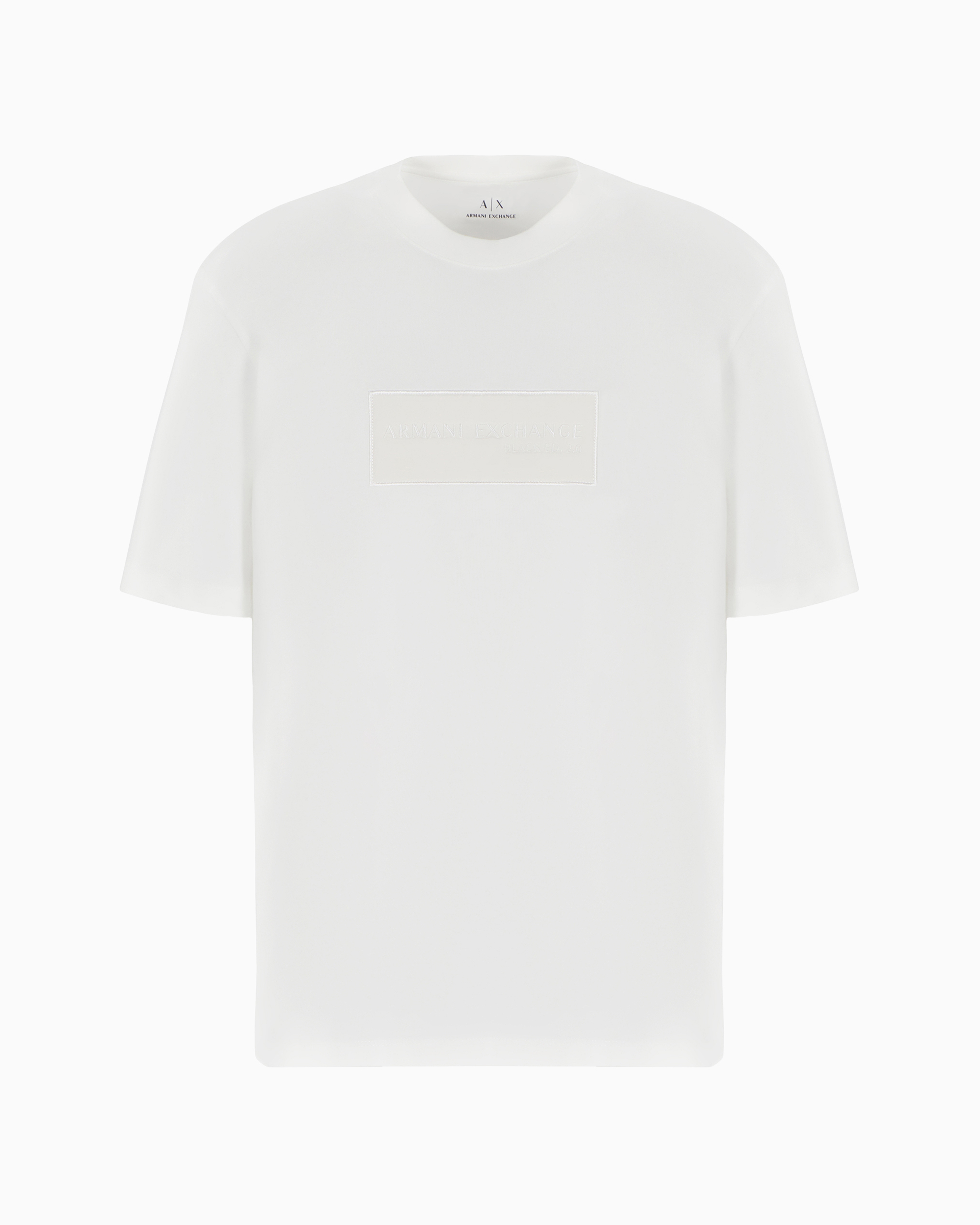 Armani Exchange Official Store Relaxed Fit T-shirts In White