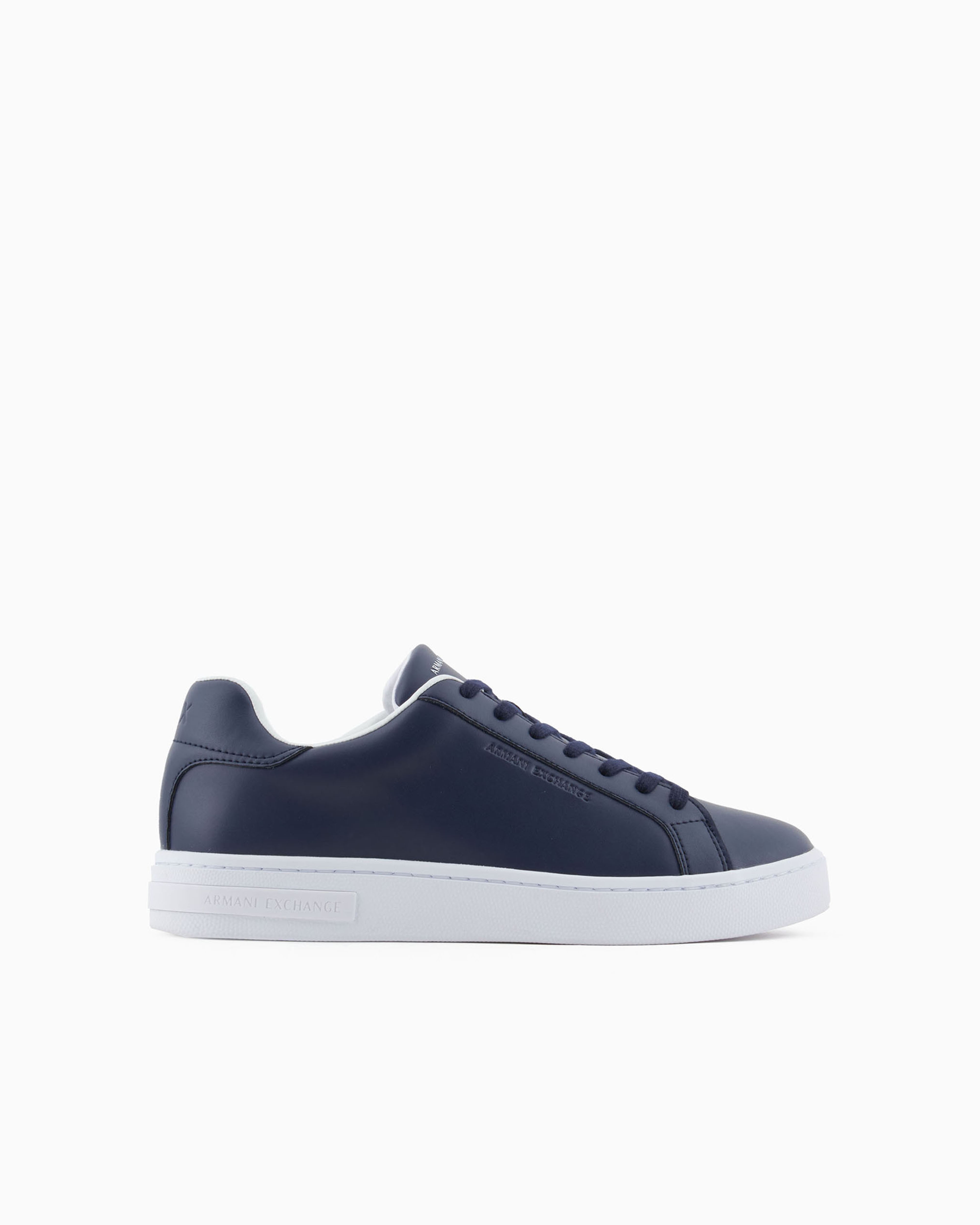 Armani Exchange Official Store Sneakers In Navy Blue