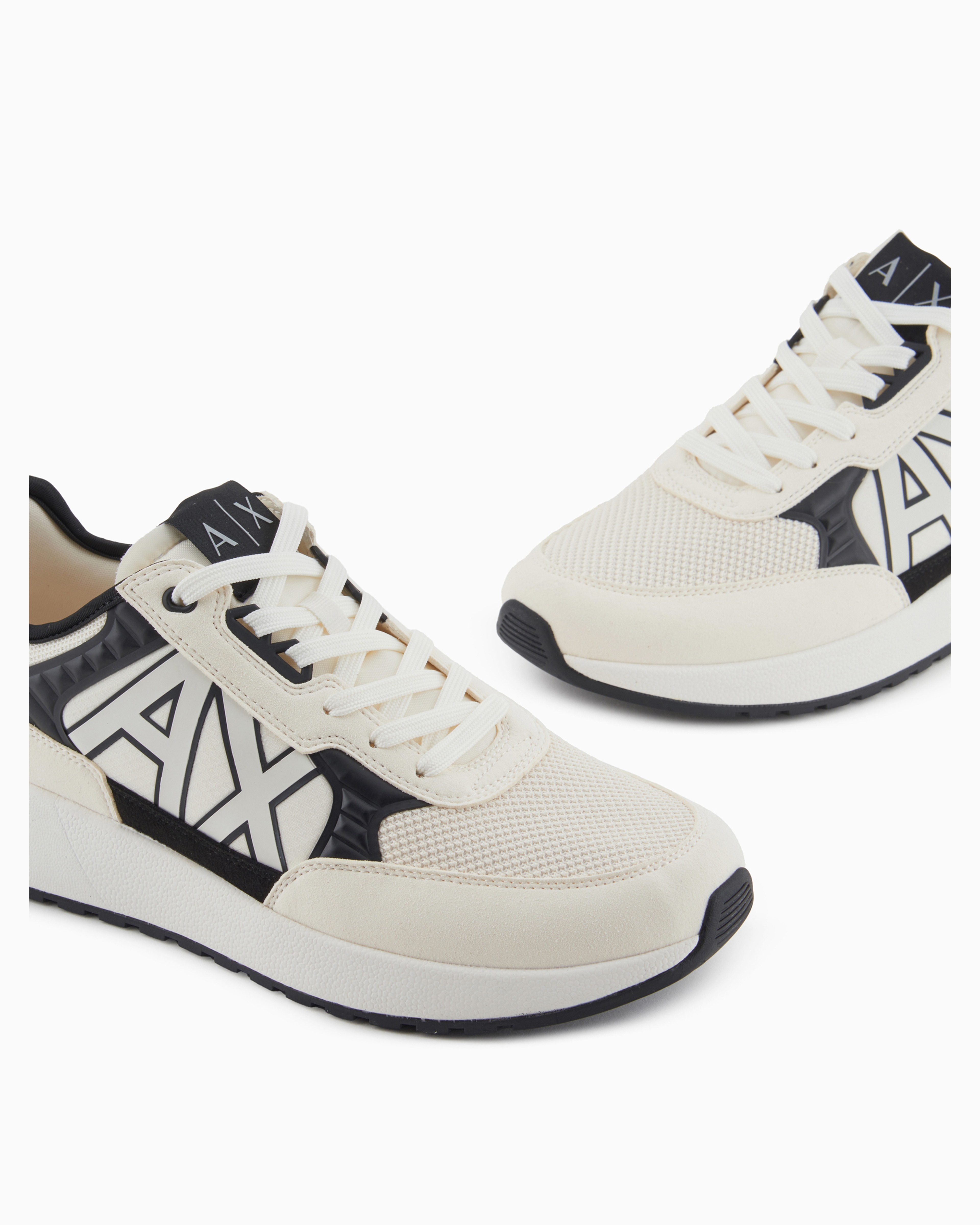 Multi-material sneakers