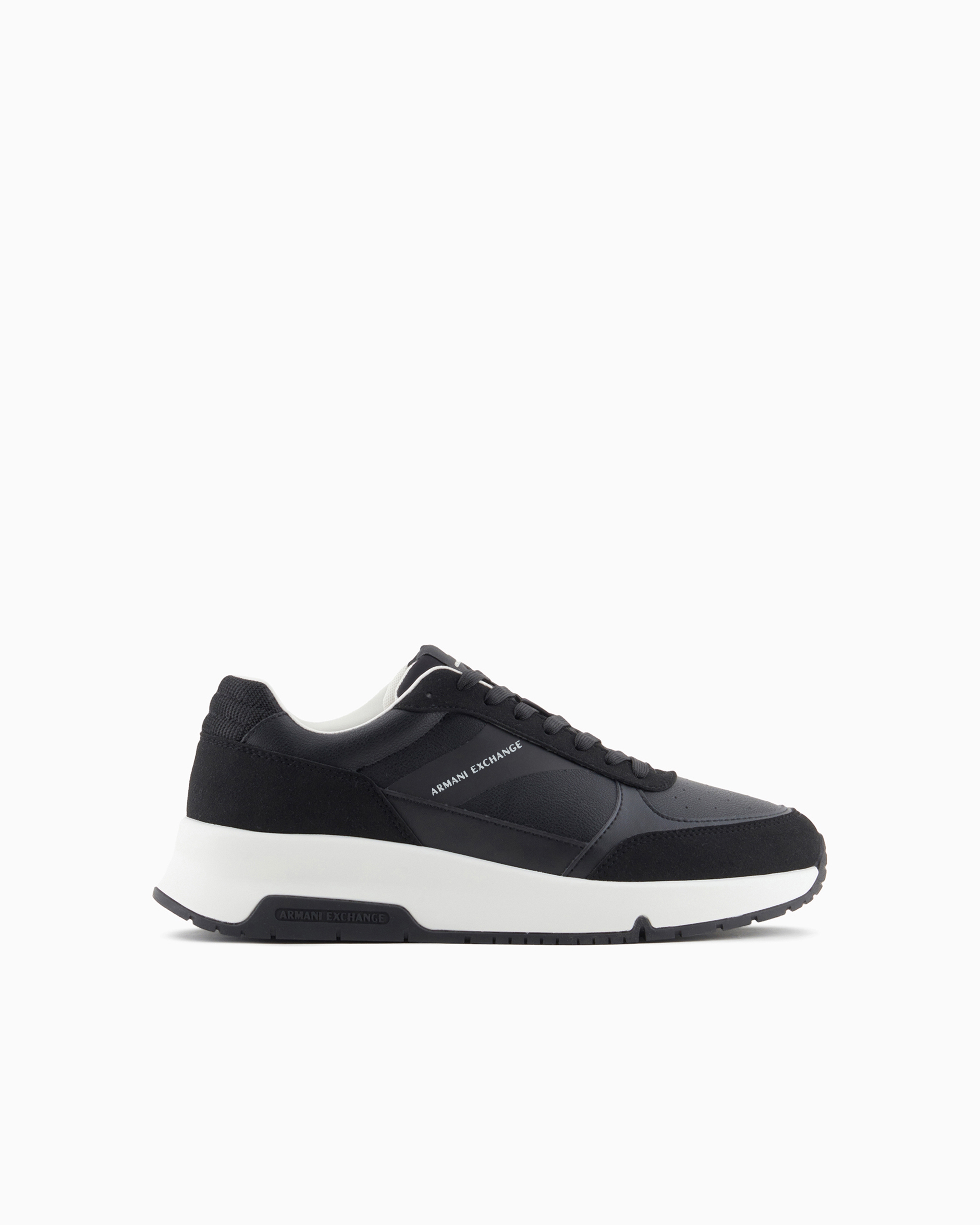 Armani Exchange Official Store Sneakers In Black