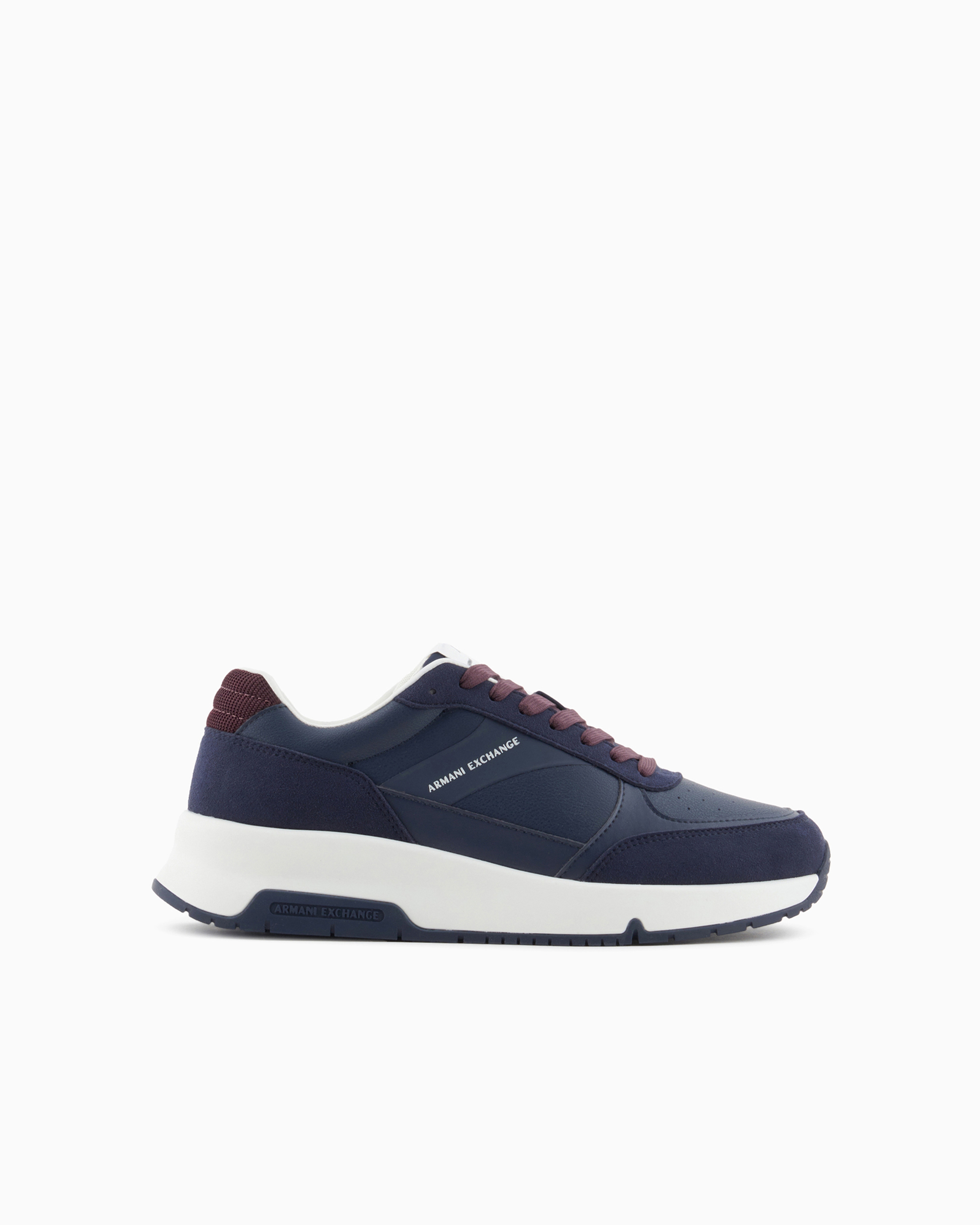 Armani Exchange Official Store Sneakers In Blue