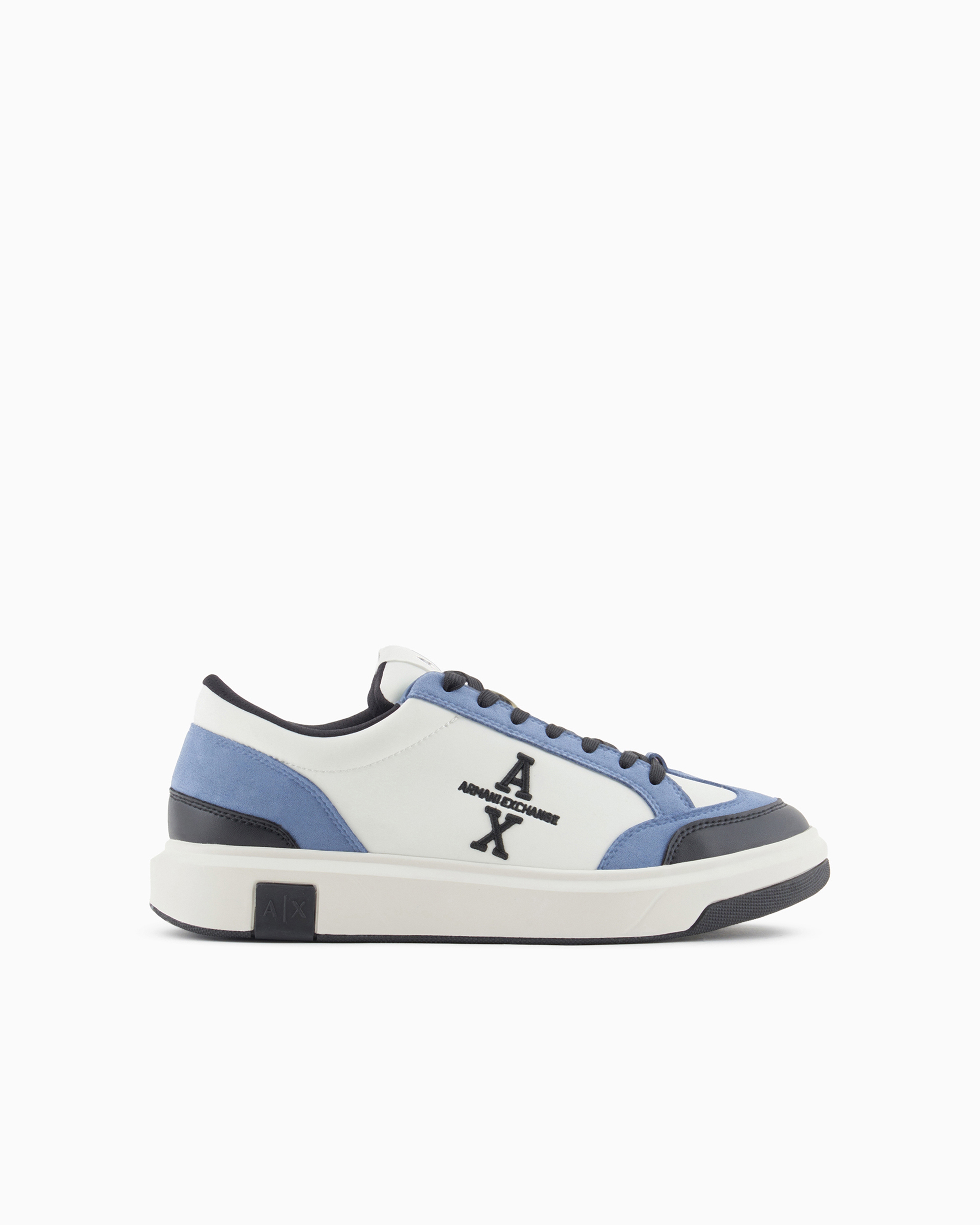 Armani Exchange Official Store Sneakers In Azure