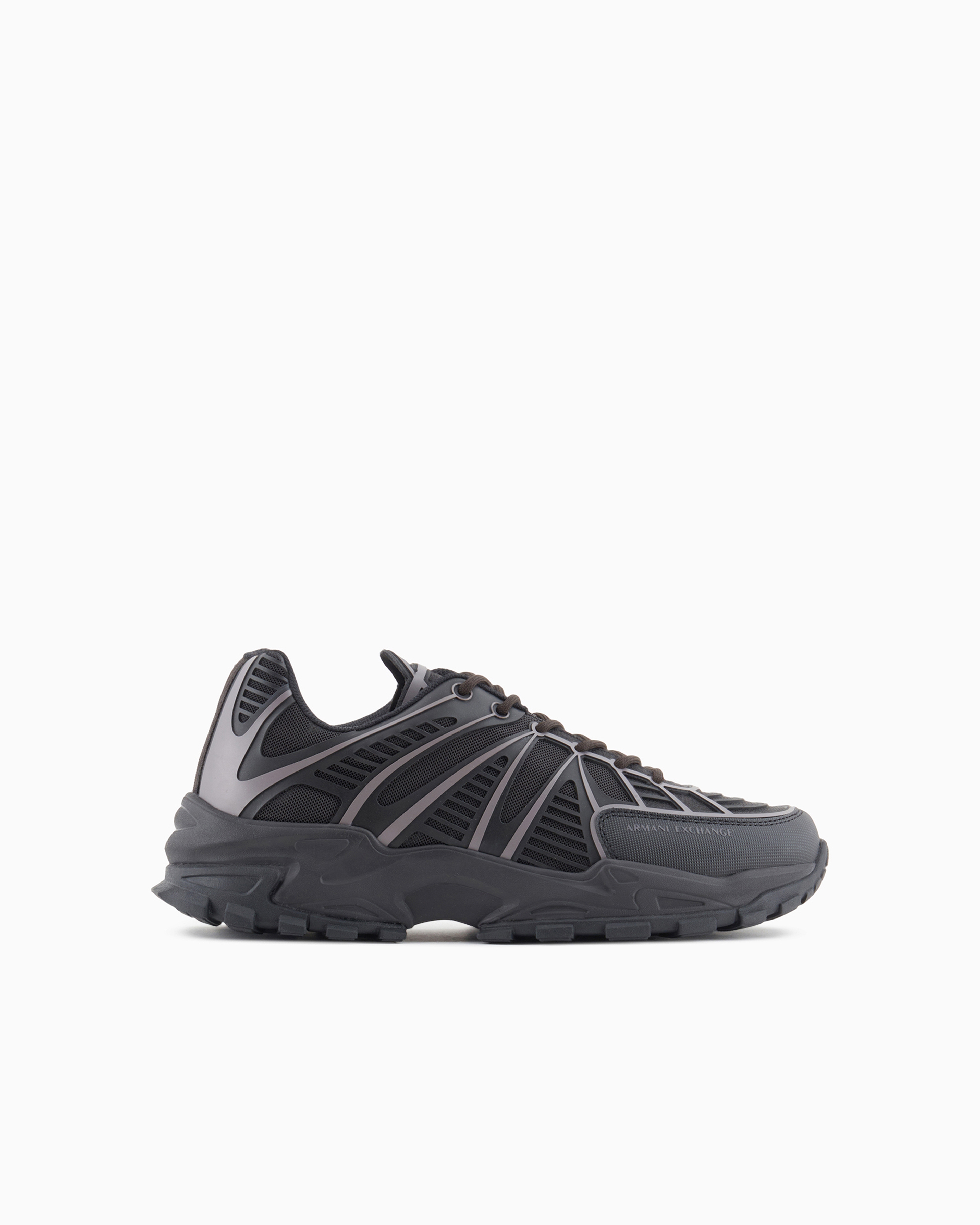 Armani Exchange Official Store Sneakers In Black