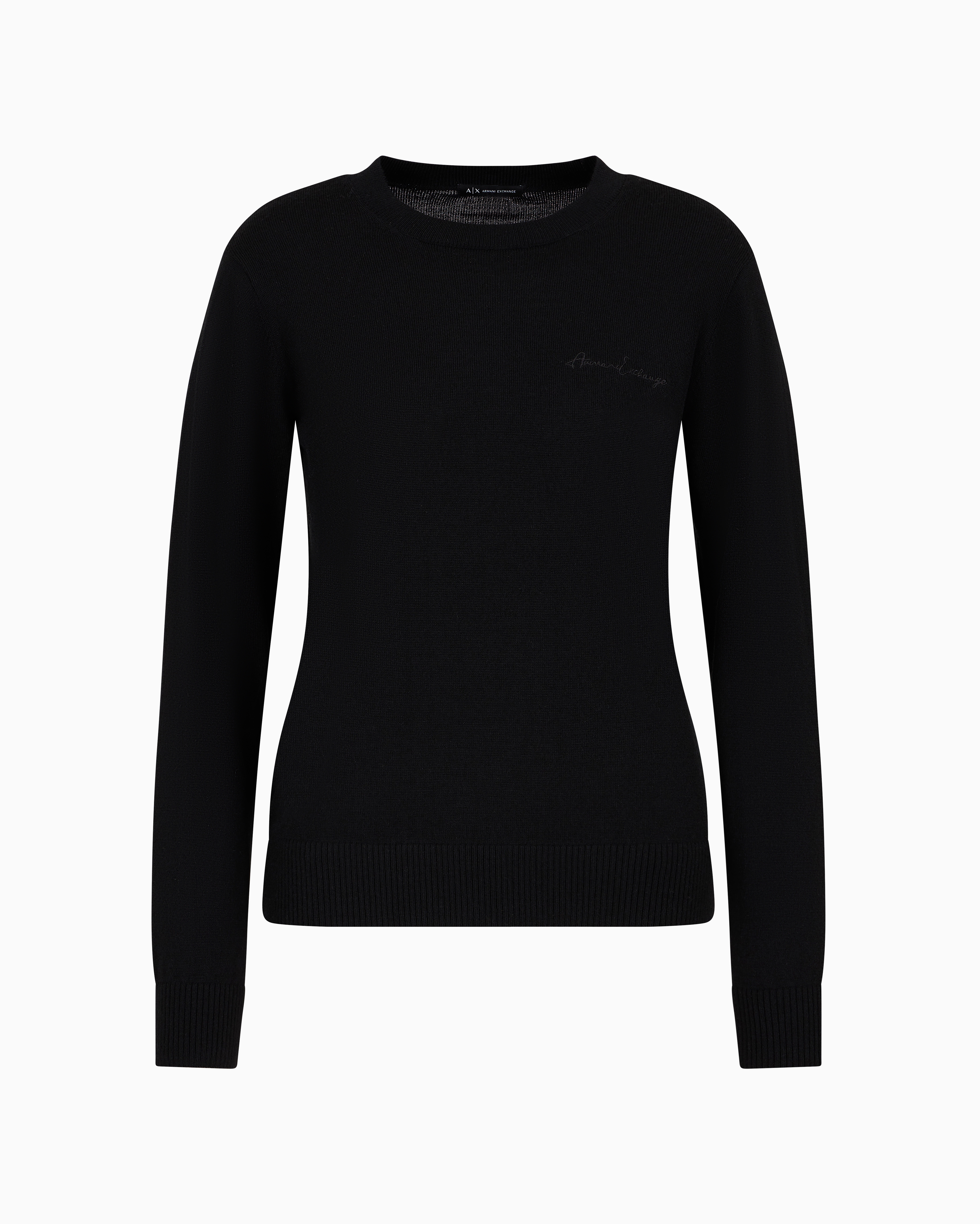 Armani Exchange Official Store Sweaters In Black