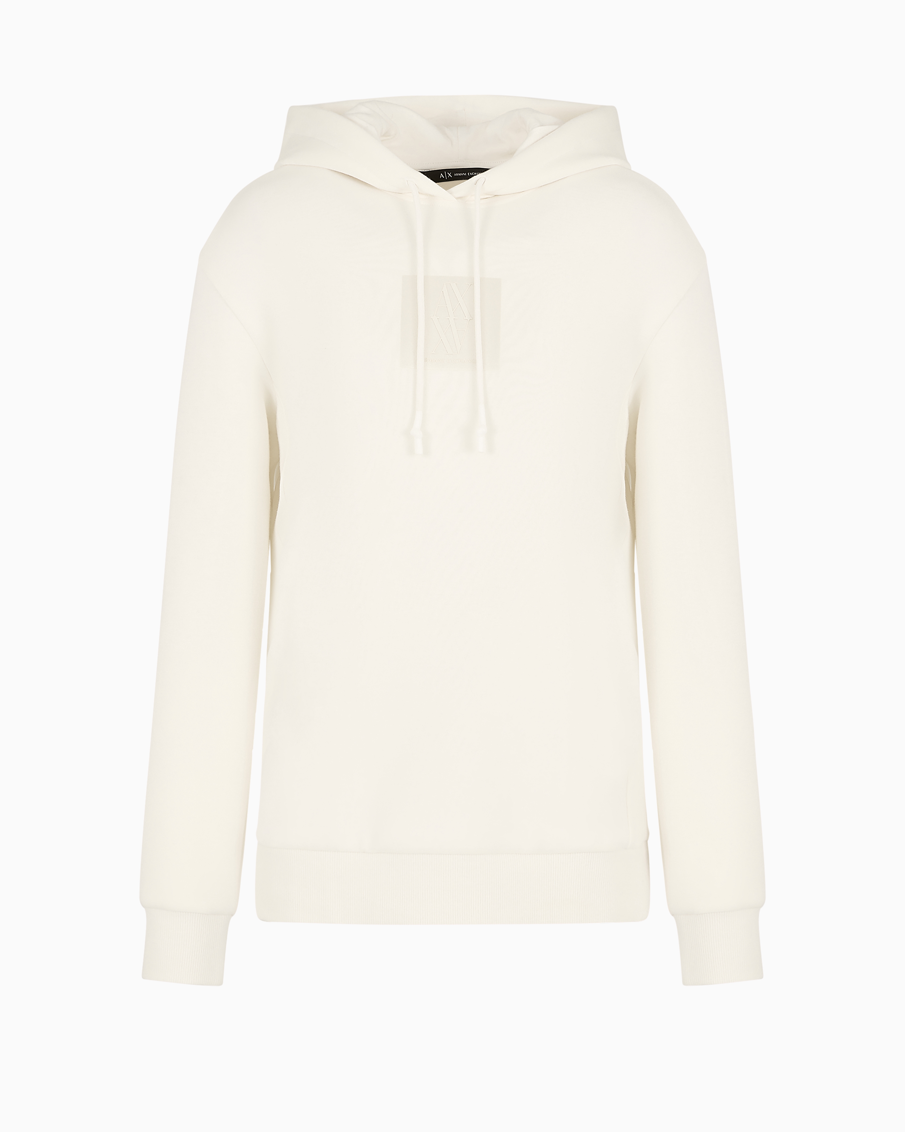 Armani Exchange Official Store Hoodies In White