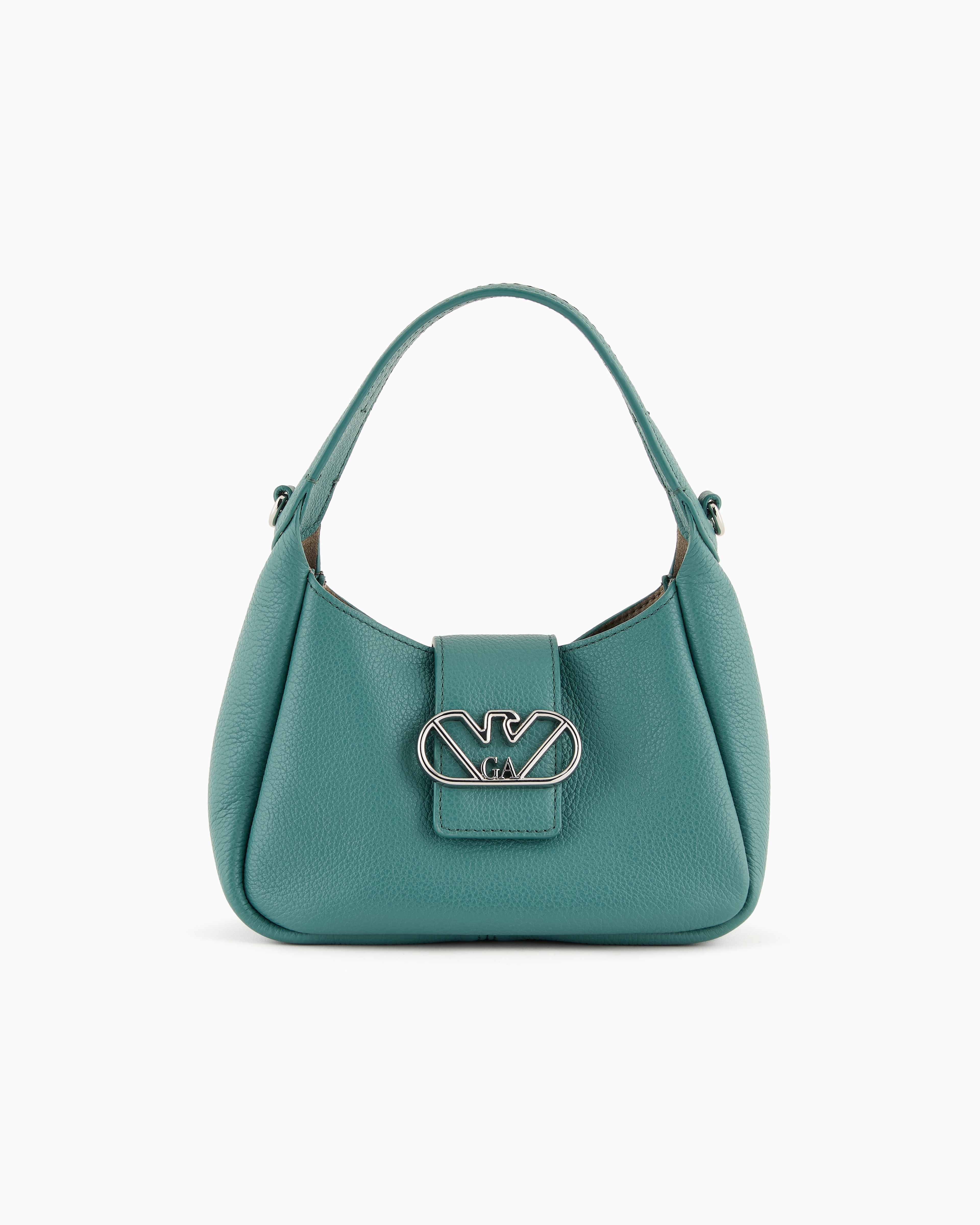 ホーボーハンドバッグ レザー製 イーグルバックル | Emporio Armani