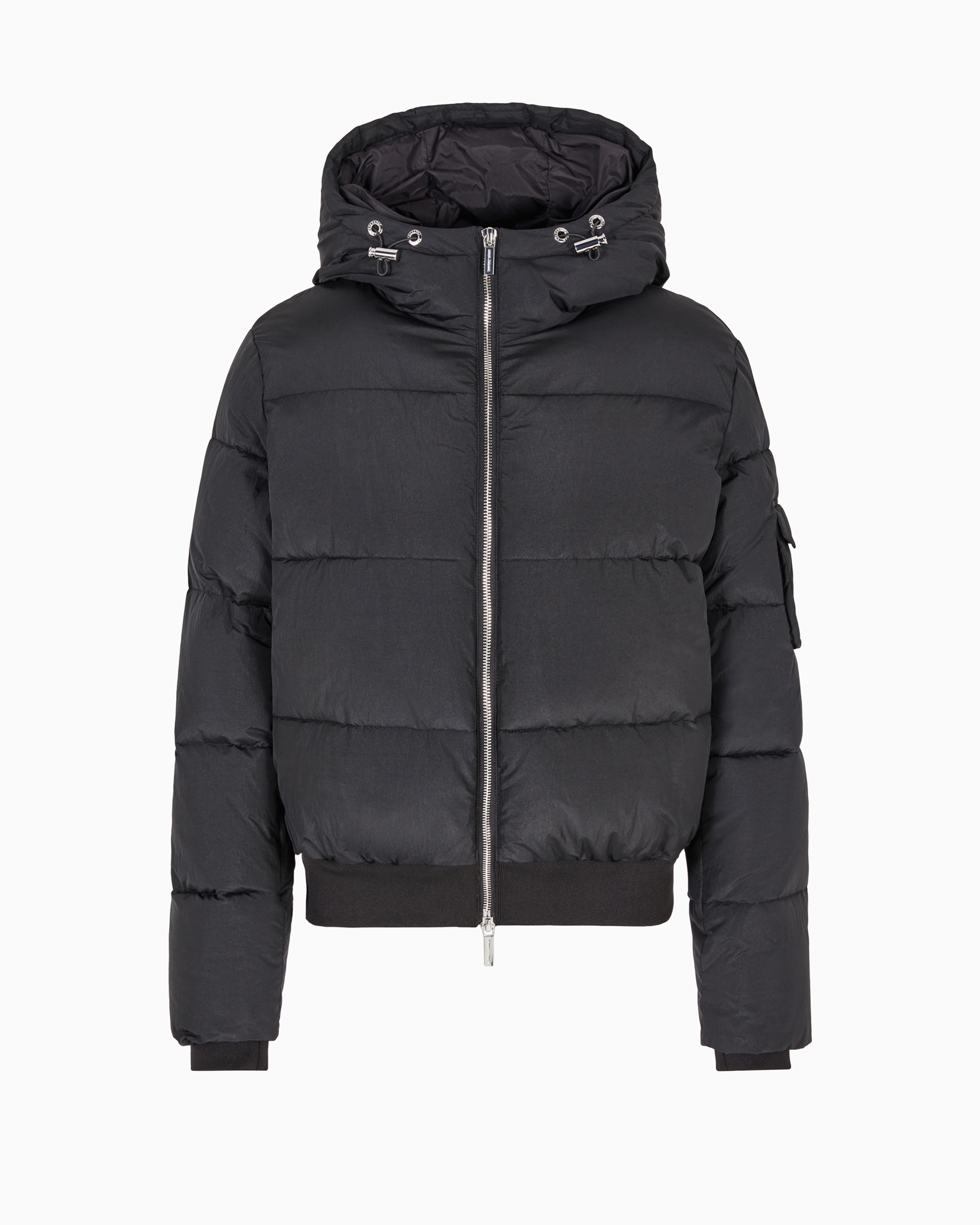 Armani Exchange Official Store Puffer Jackets In Black