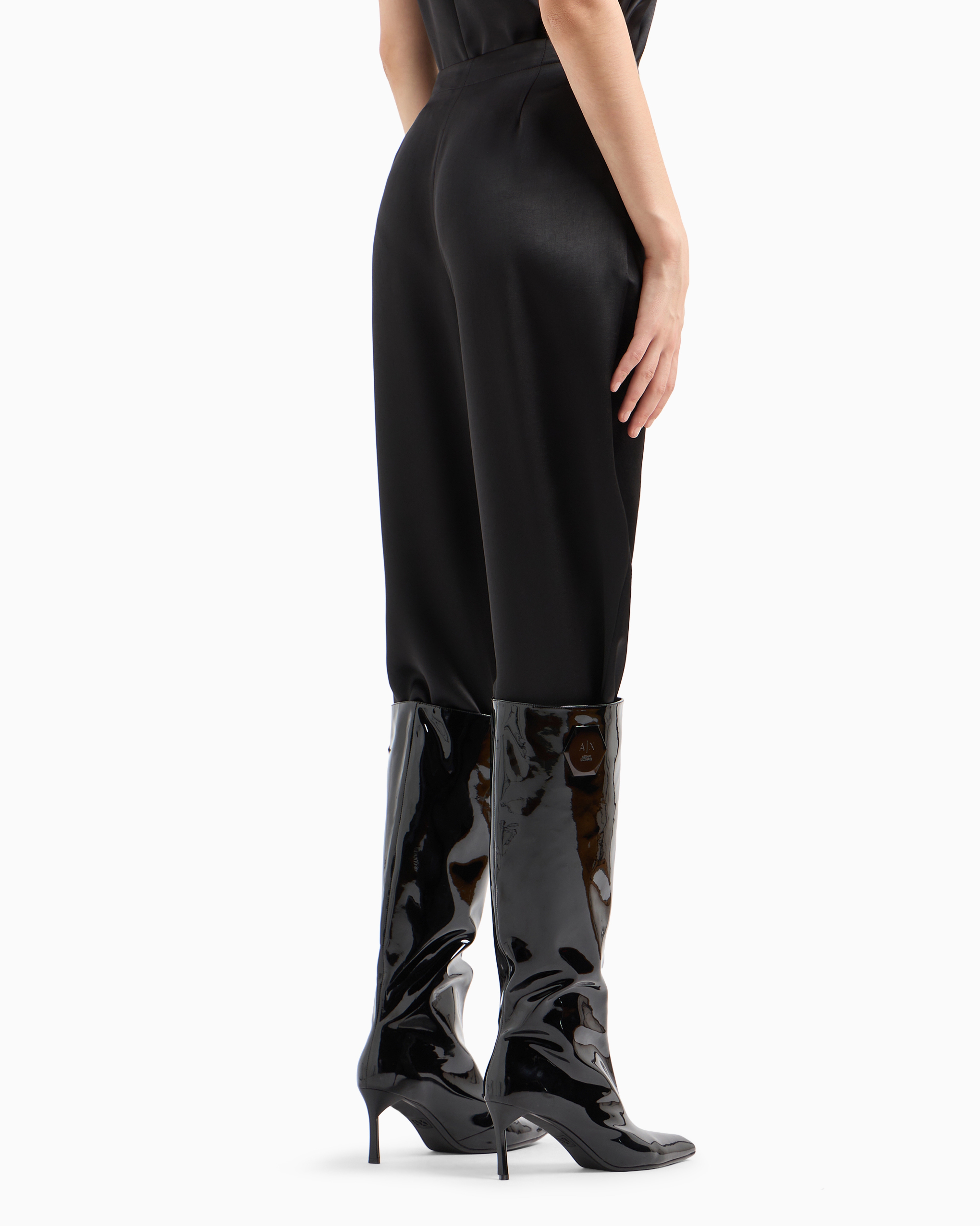 ASV Satin Pleated Trousers