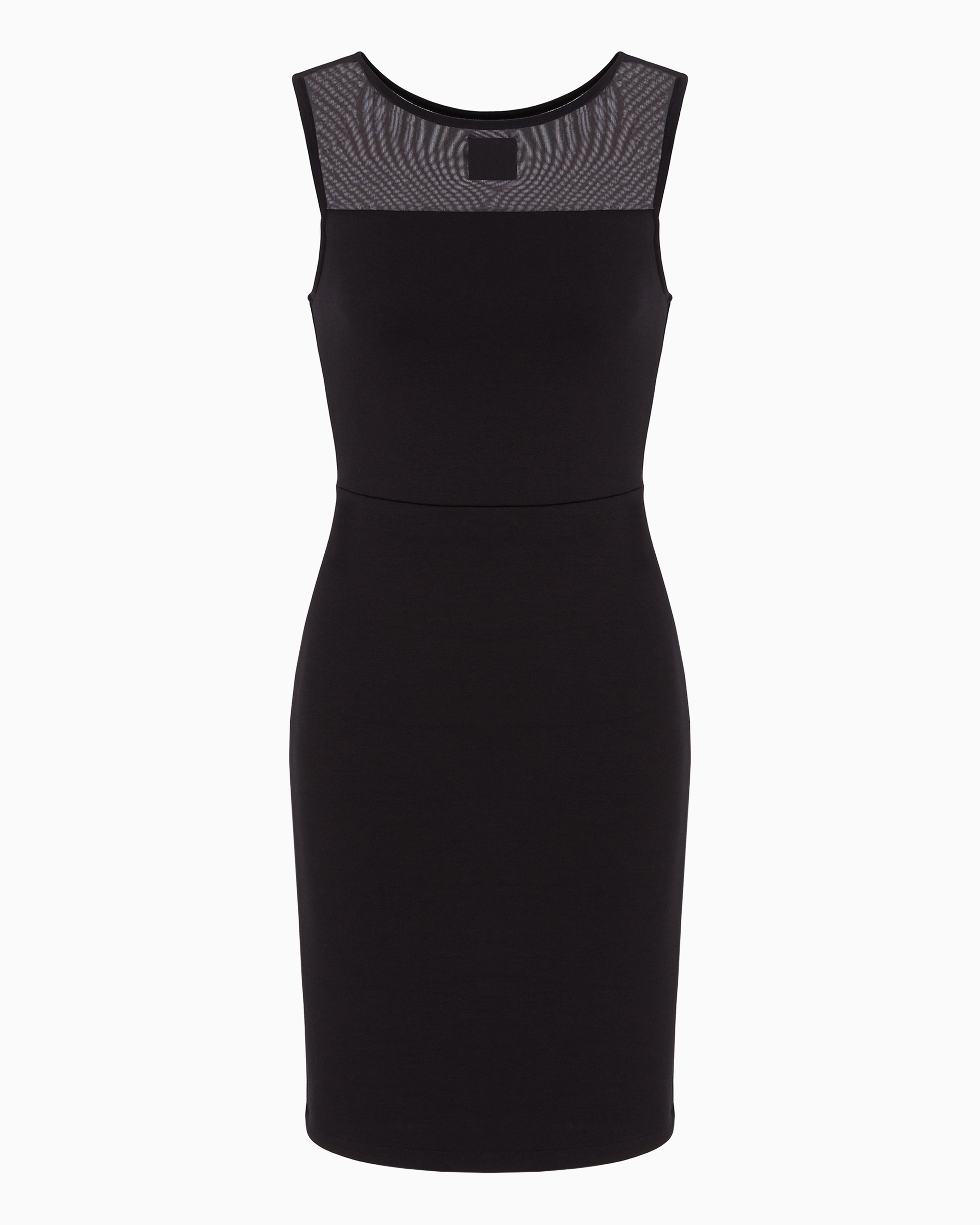 Armani Exchange Official Store Short Dresses In Black