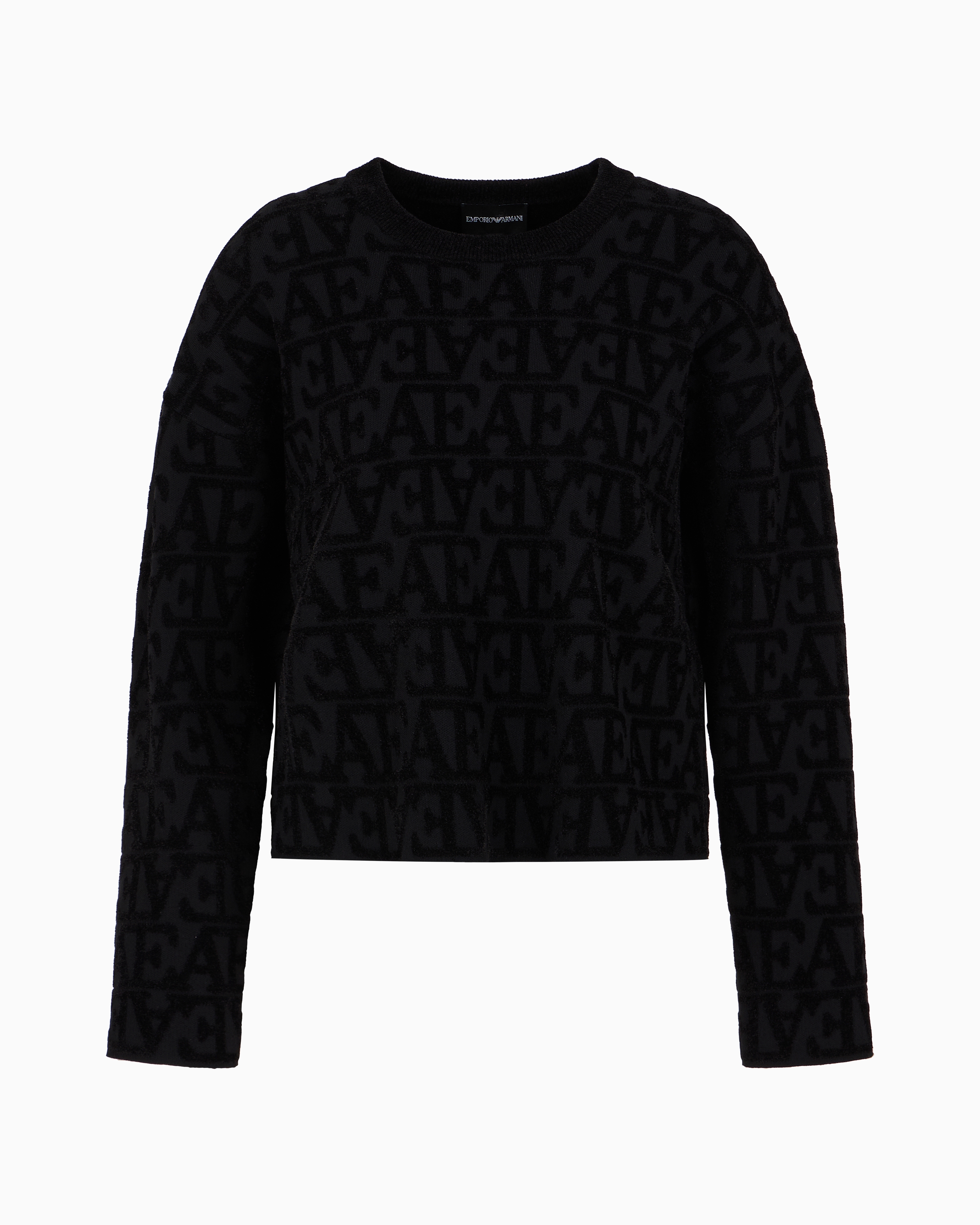 Emporio Armani Official Store Sweaters In Black