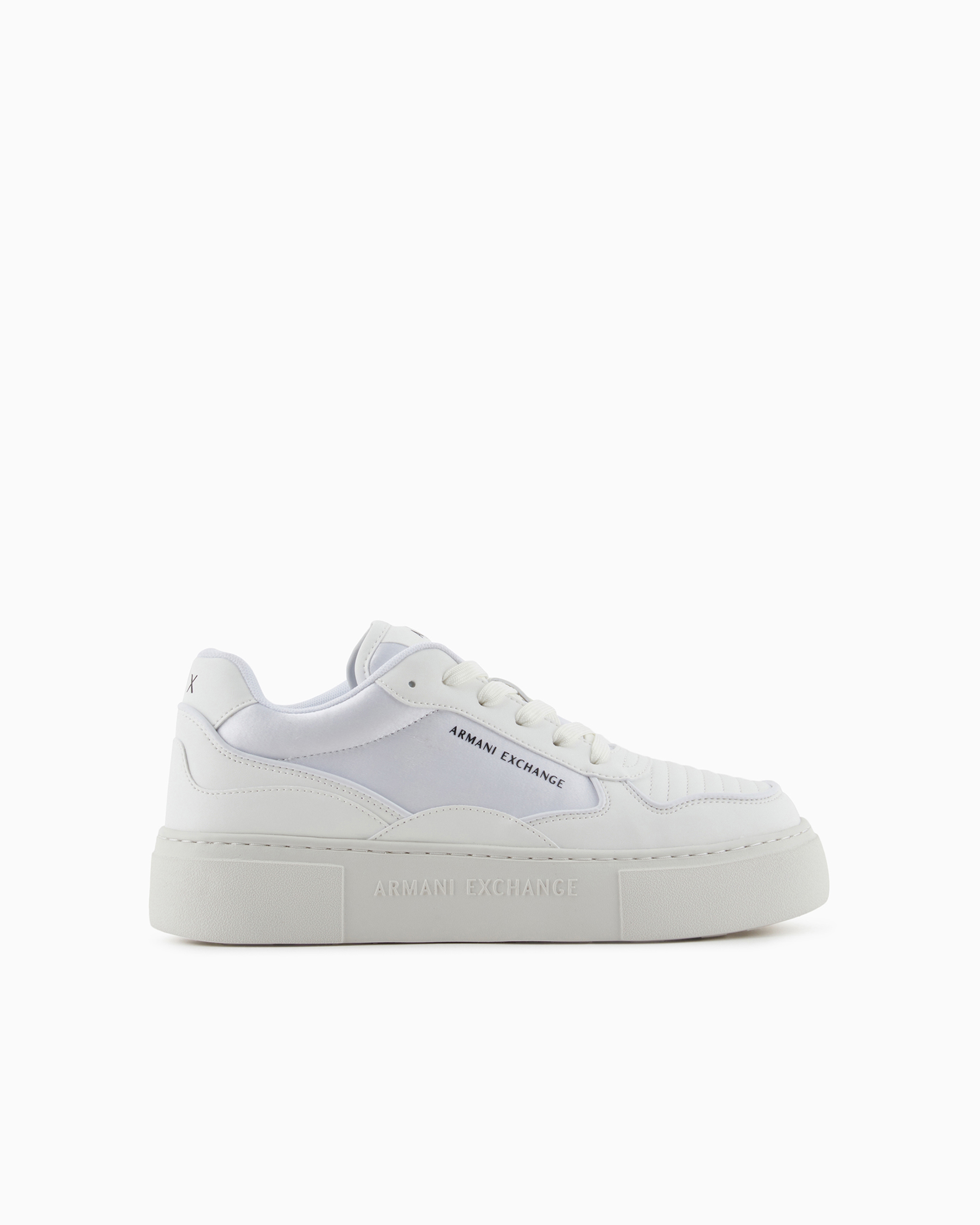 Armani Exchange Official Store Sneakers In White