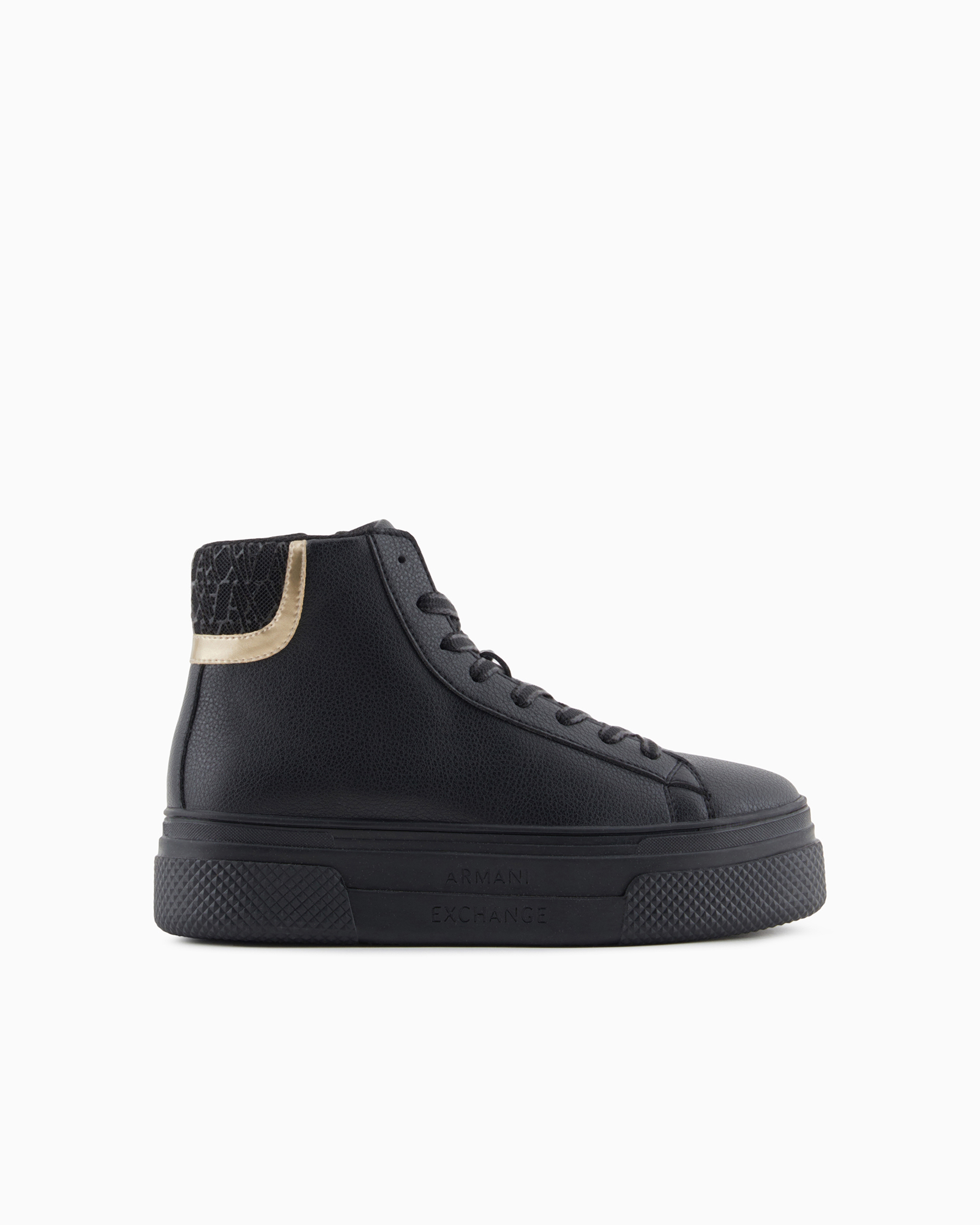 Armani Exchange Official Store Sneakers In Black