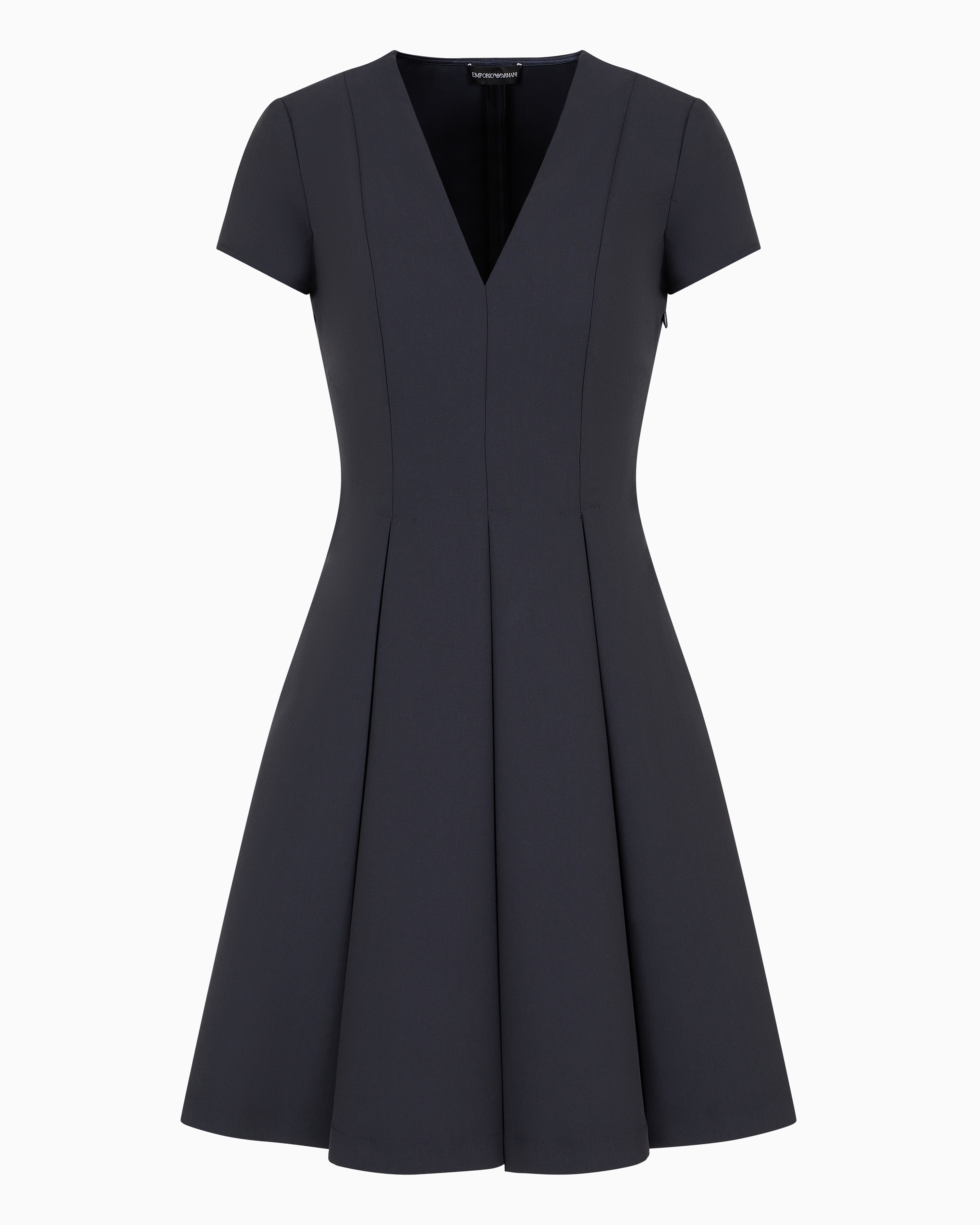 Emporio Armani Official Store Short Dresses In Blue