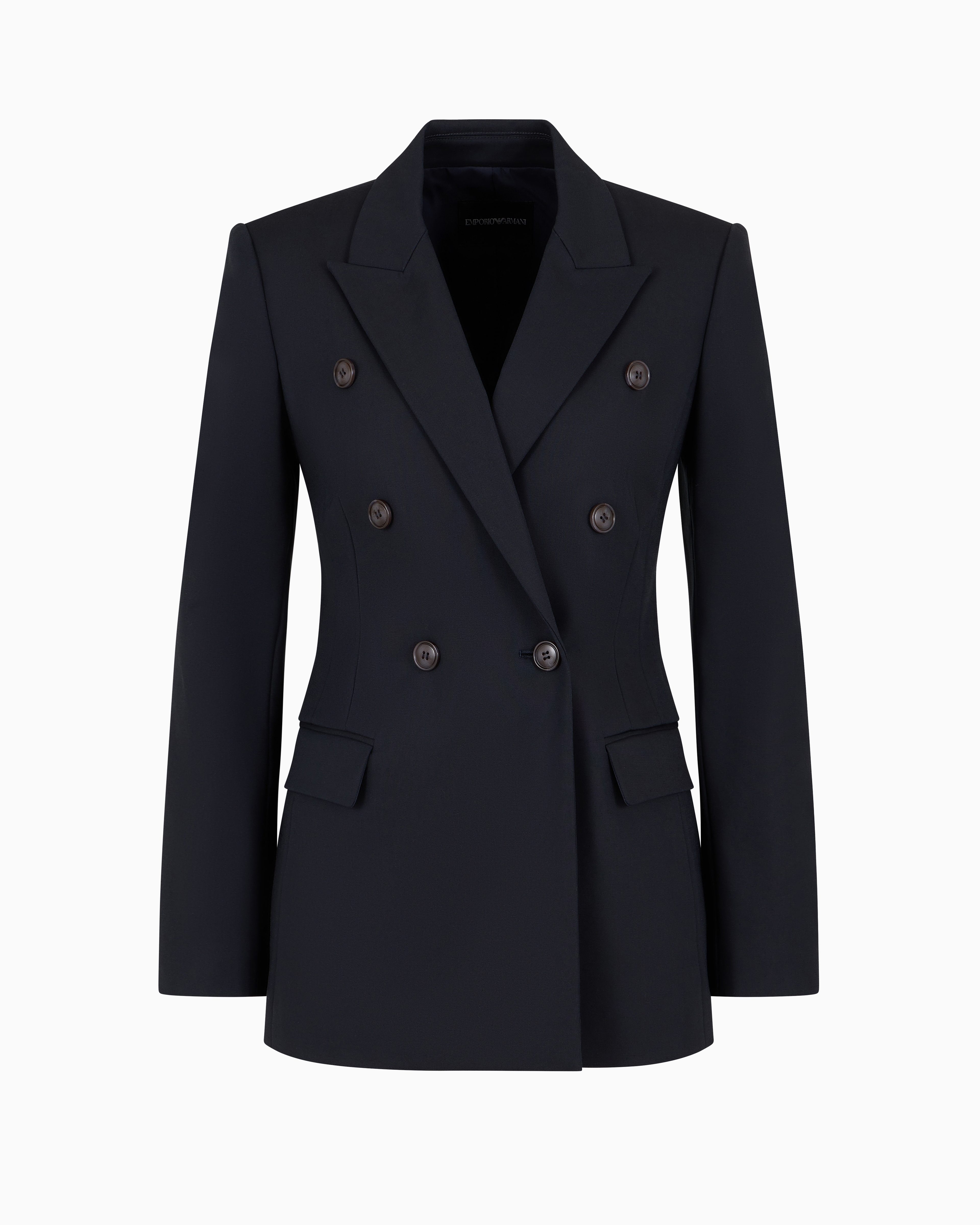 00s EMPORIO ARMANI ハイネック ジャケット ジップアップ 48 00s EMPORIO ARMANI ハイネック ジャケット ジップアップ 48
