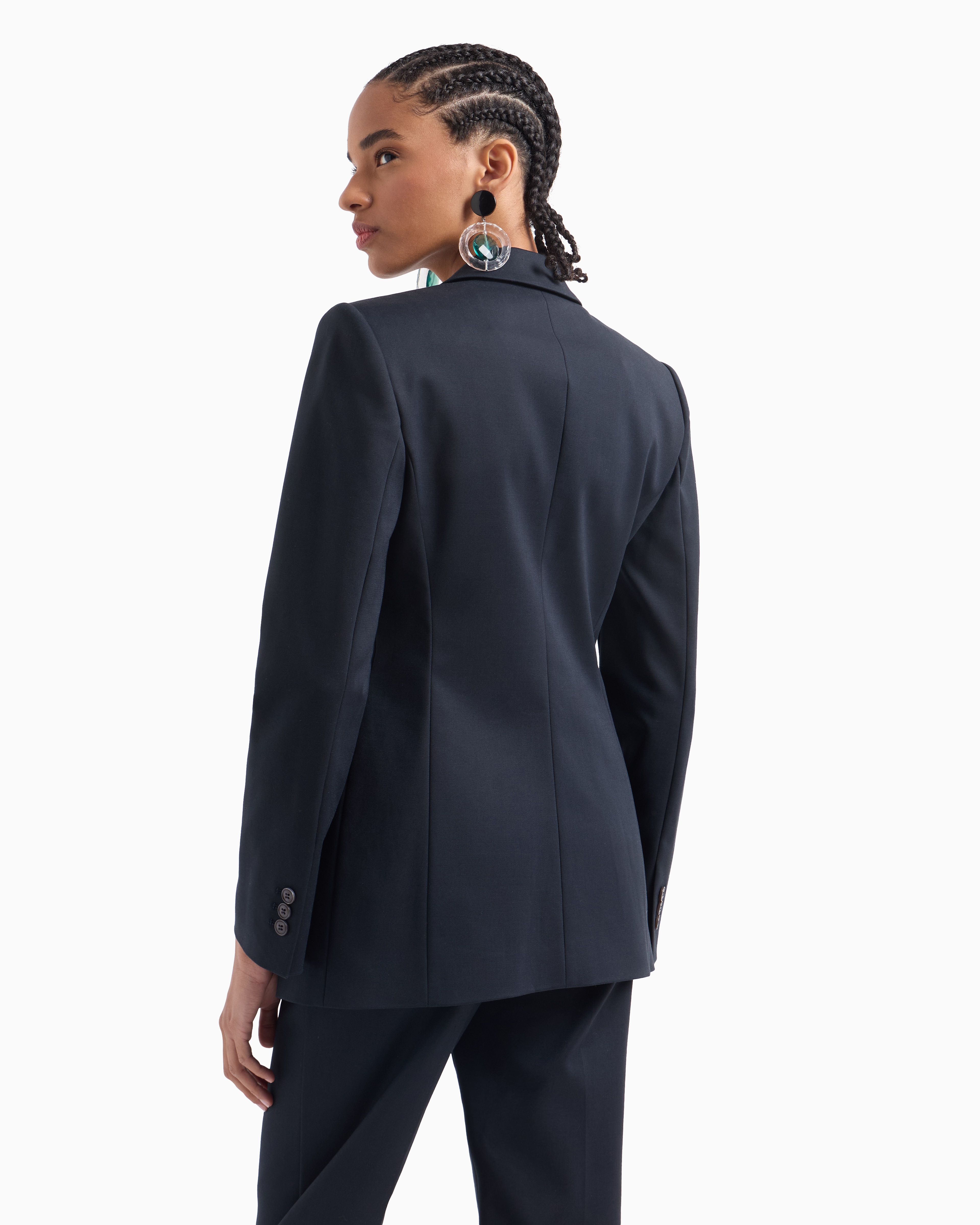 00s EMPORIO ARMANI ハイネック ジャケット ジップアップ 48 IMG_6377_50bf8e1a-dfdc-44fe-