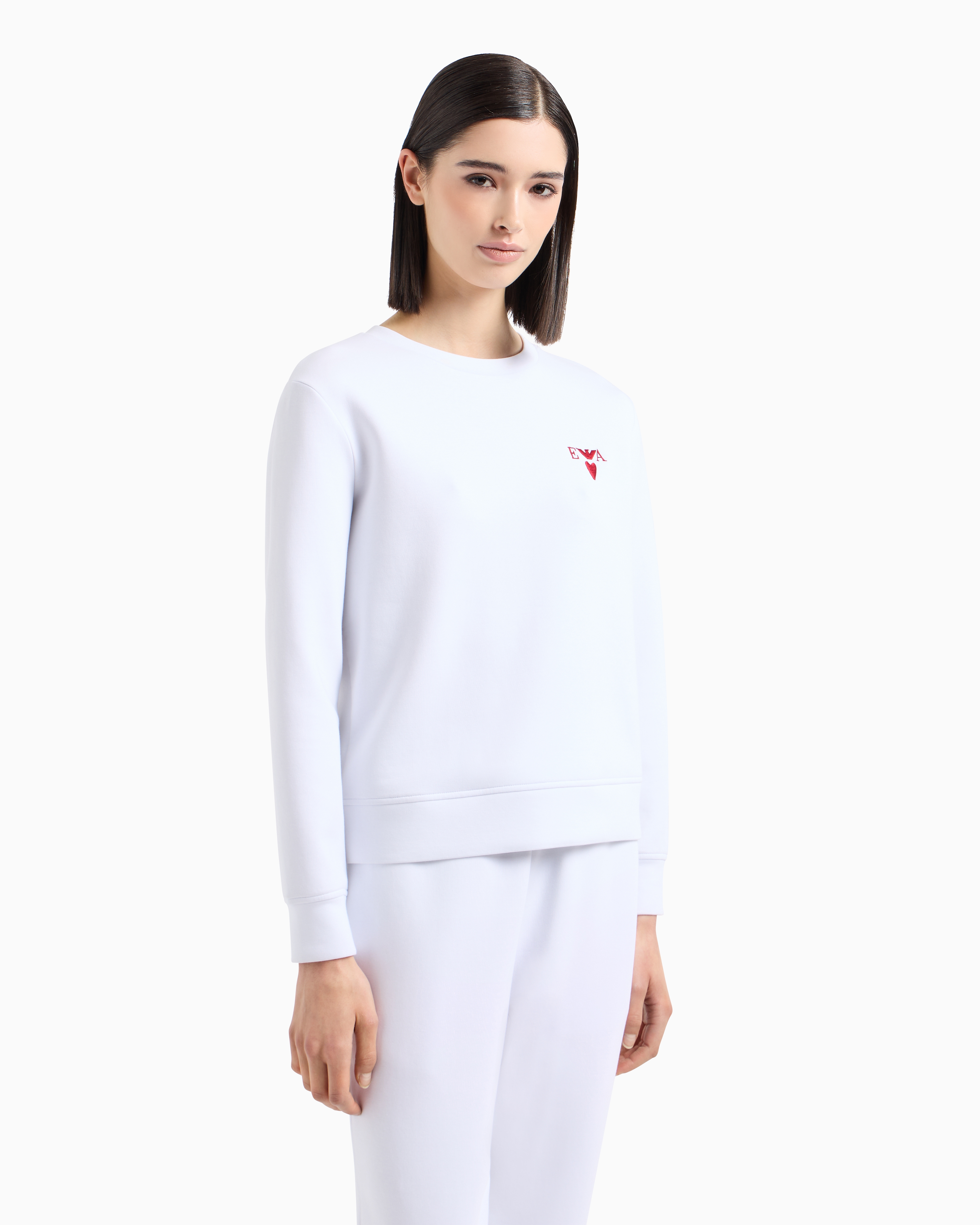 EMPORIO ARMANI DOUBLE-JERSEY SWEATSHIRT 