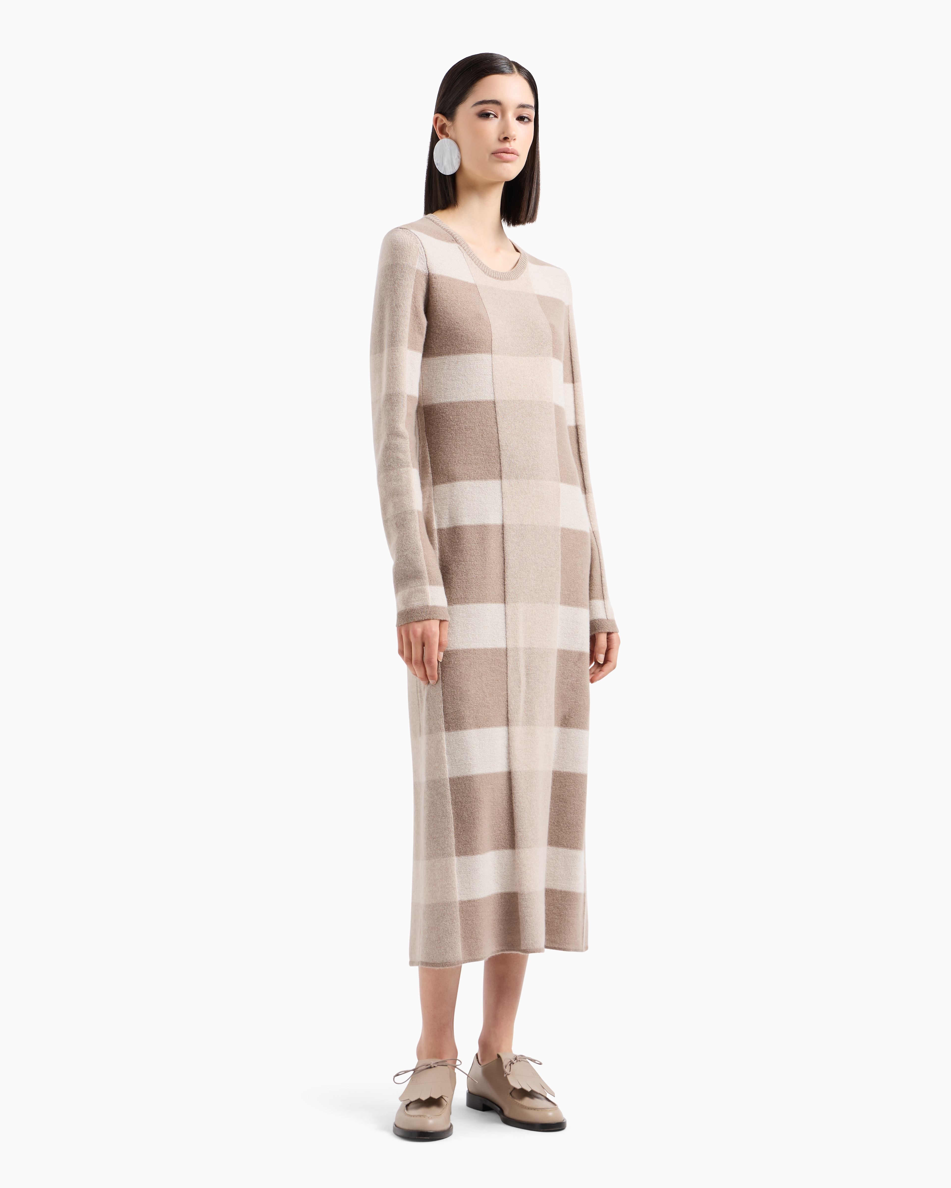 Emporio Armani Official Store Midi Dresses In Pattern