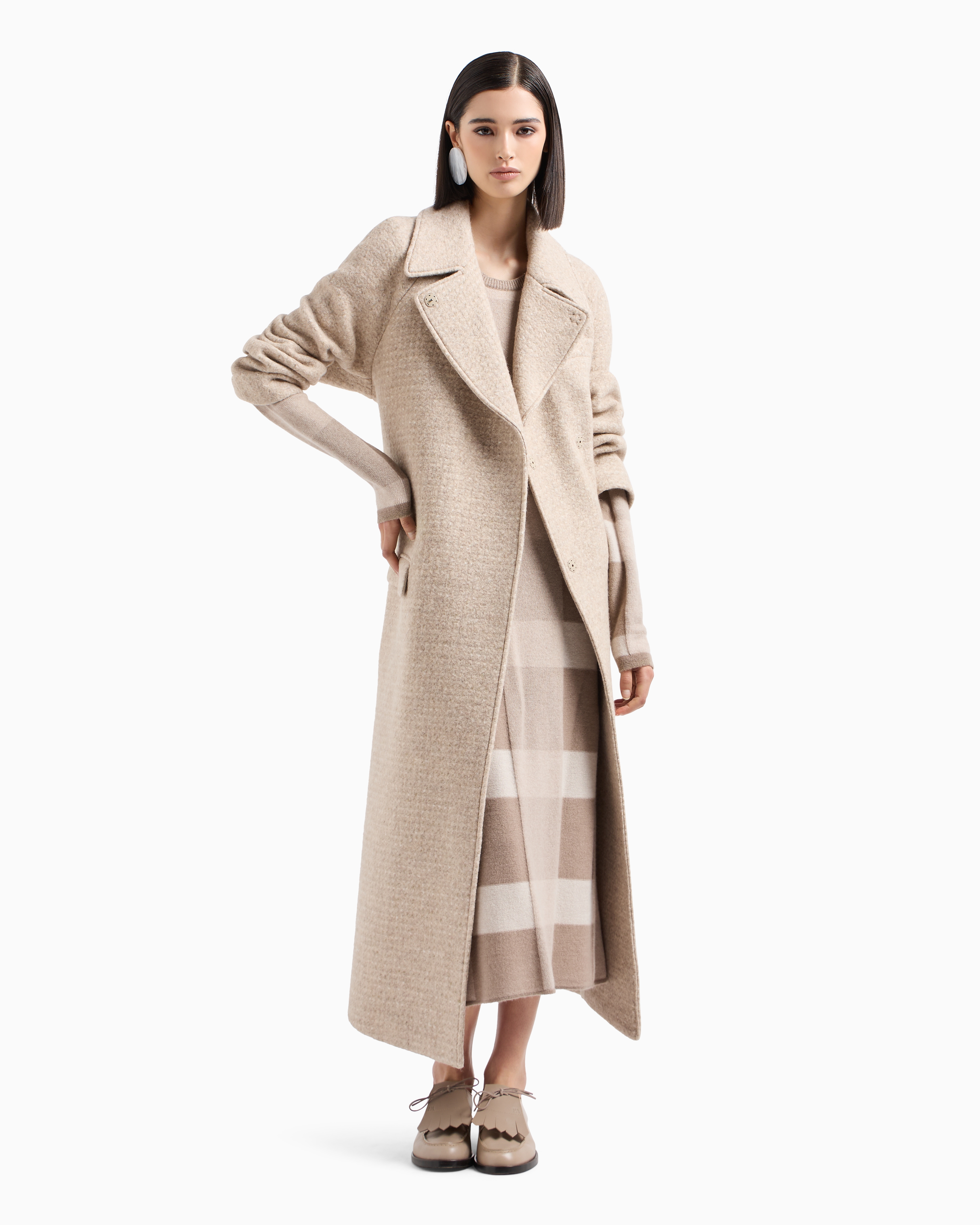 Emporio Armani Official Store Midi Dresses In Pattern