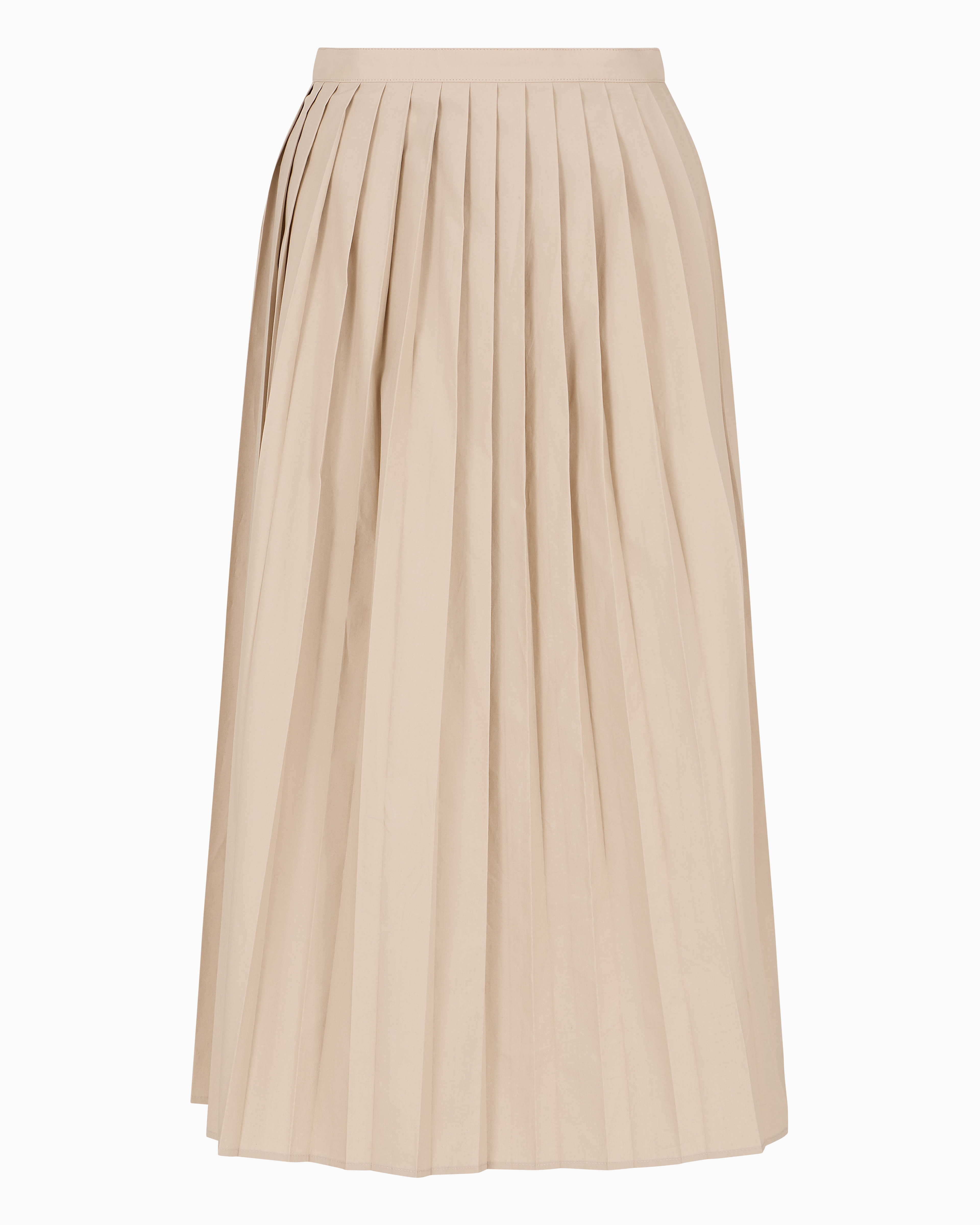 Emporio Armani Official Store Midi Skirts In Beige