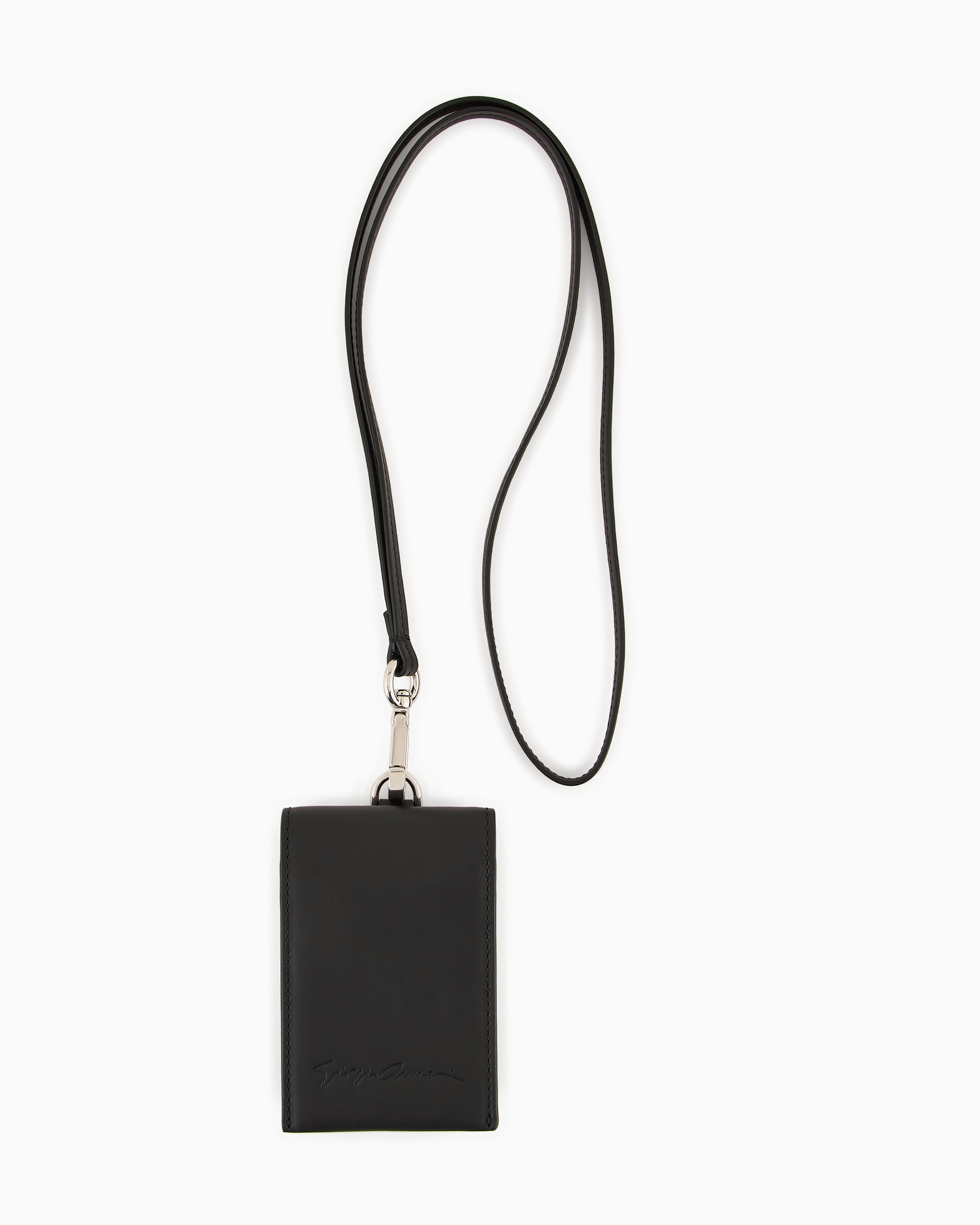 Giorgio Armani Official Store Card Holders In Black