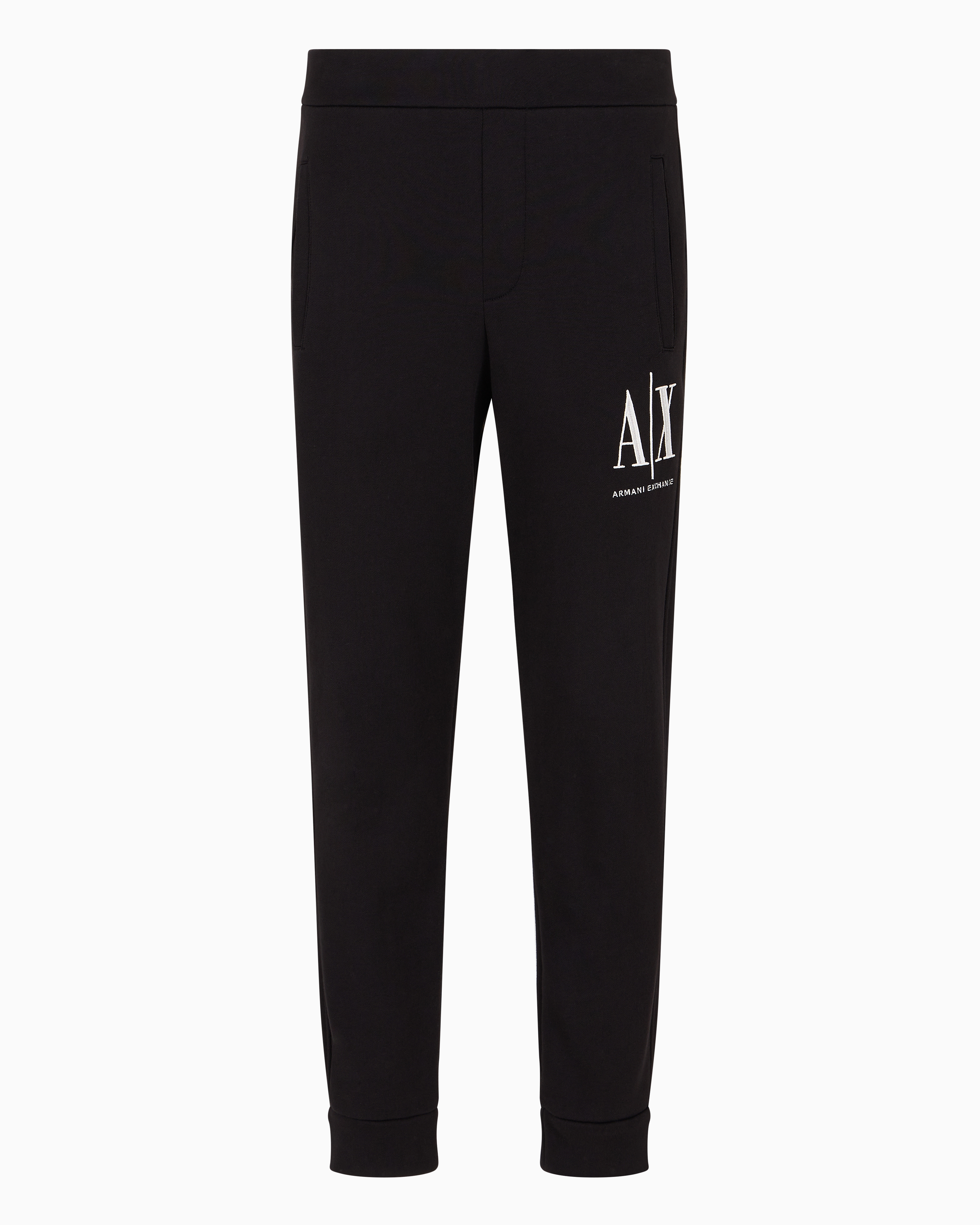 ARMANI EXCHANGE SOFT YARN JOGGER PANTS WITH LOGO 