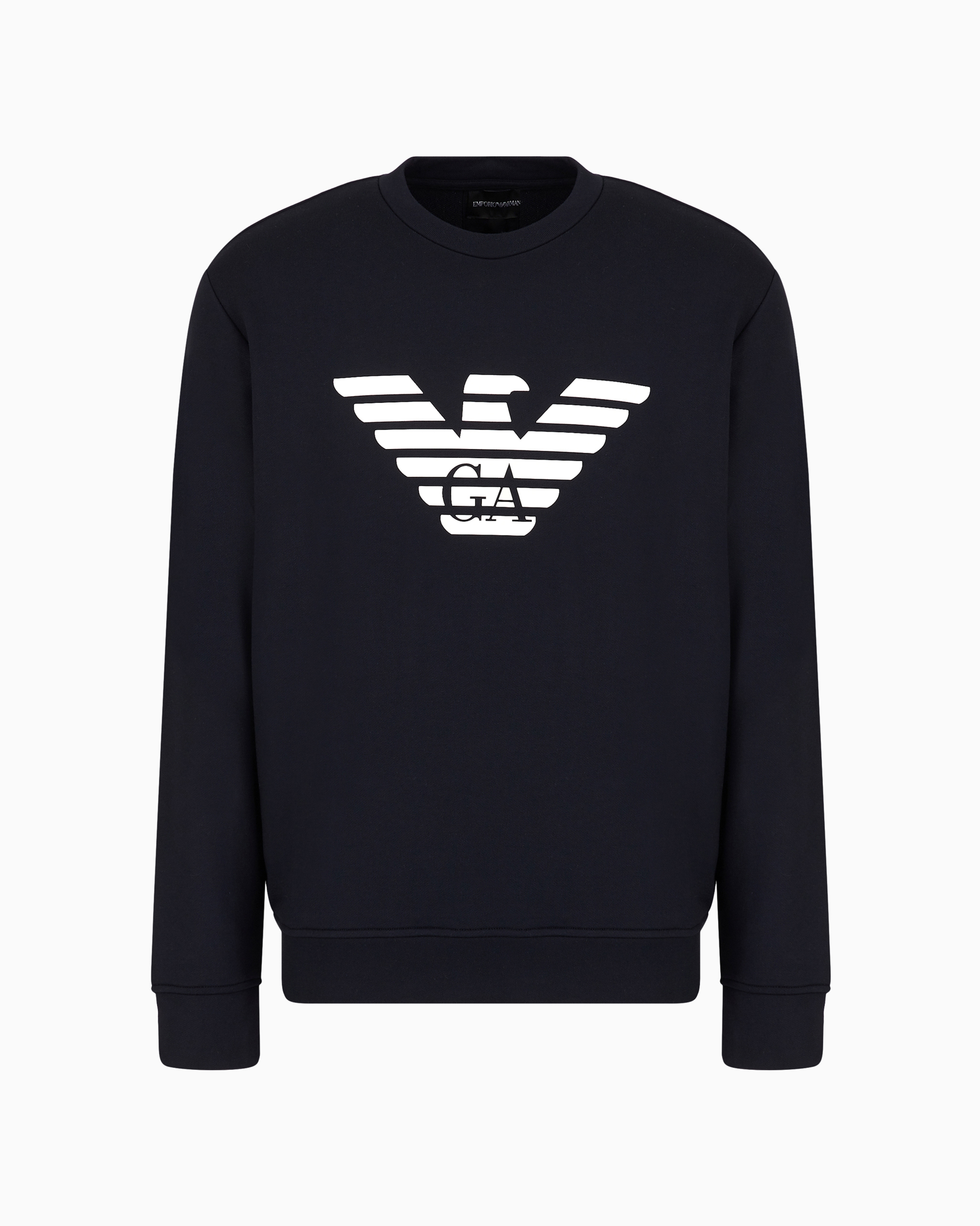 Emporio Armani T-shirt In Blue Logo