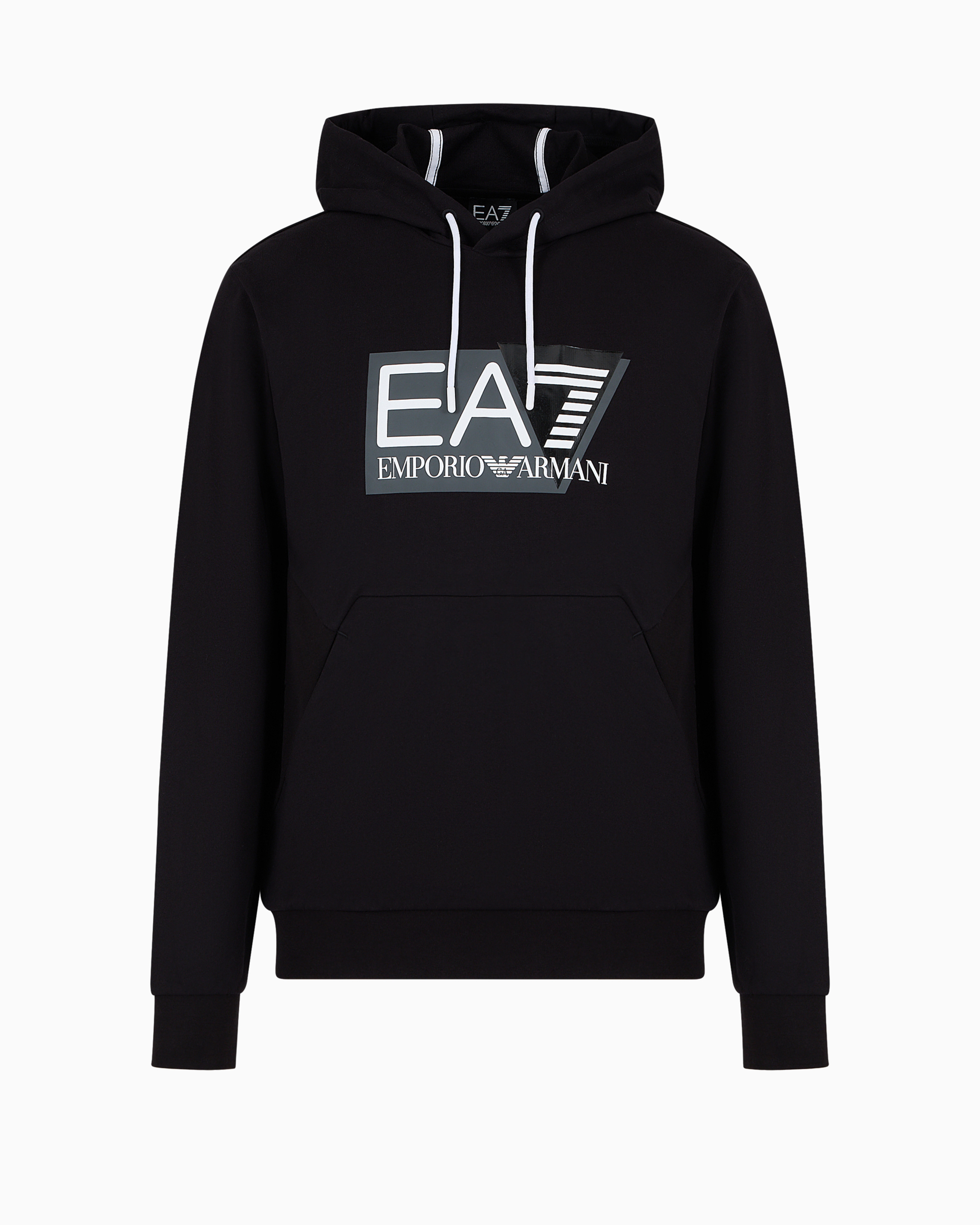 Ea7 Official Store Hoodies In Black