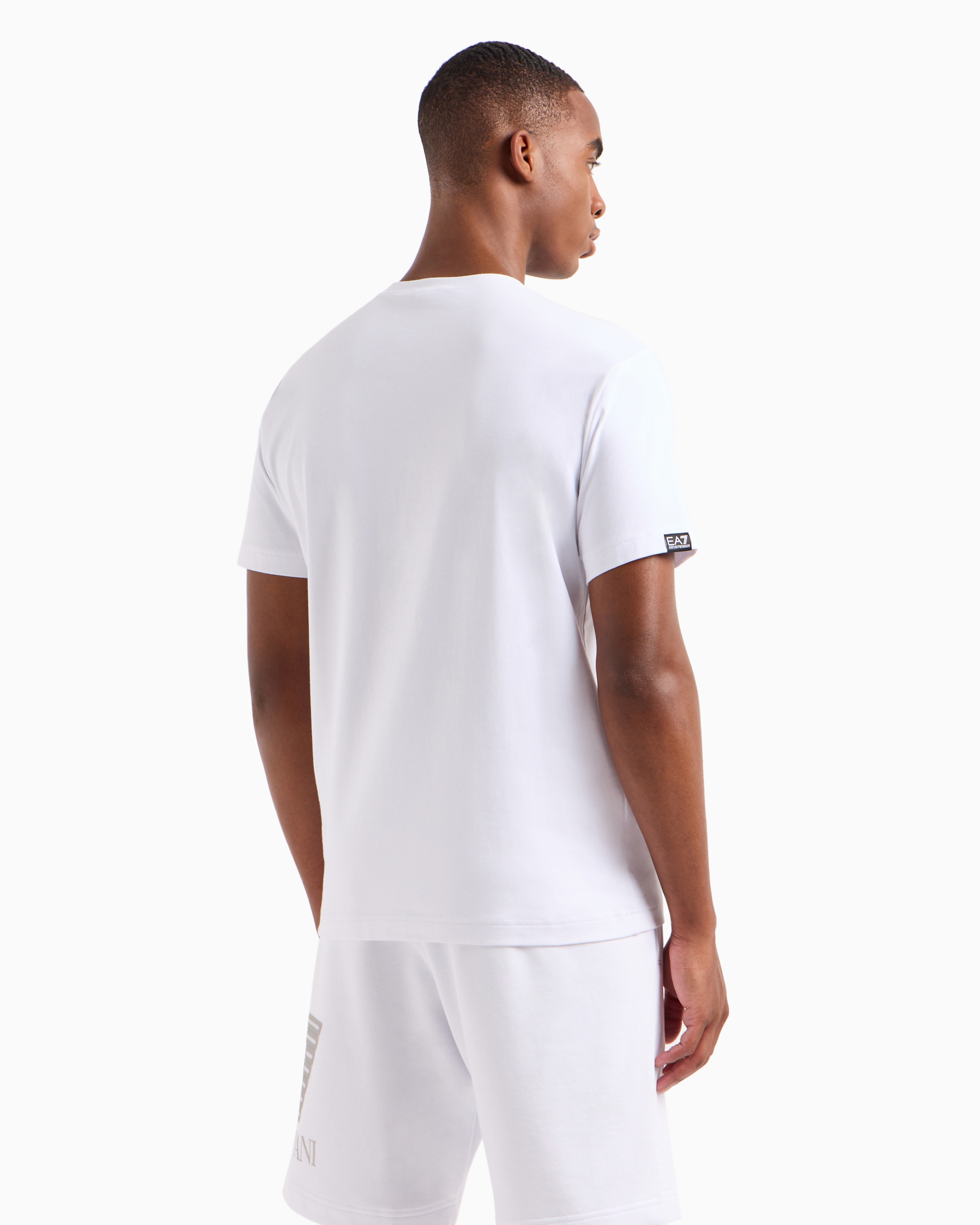 Logo Series 半袖Tシャツ ストレッチコットン | EA7
