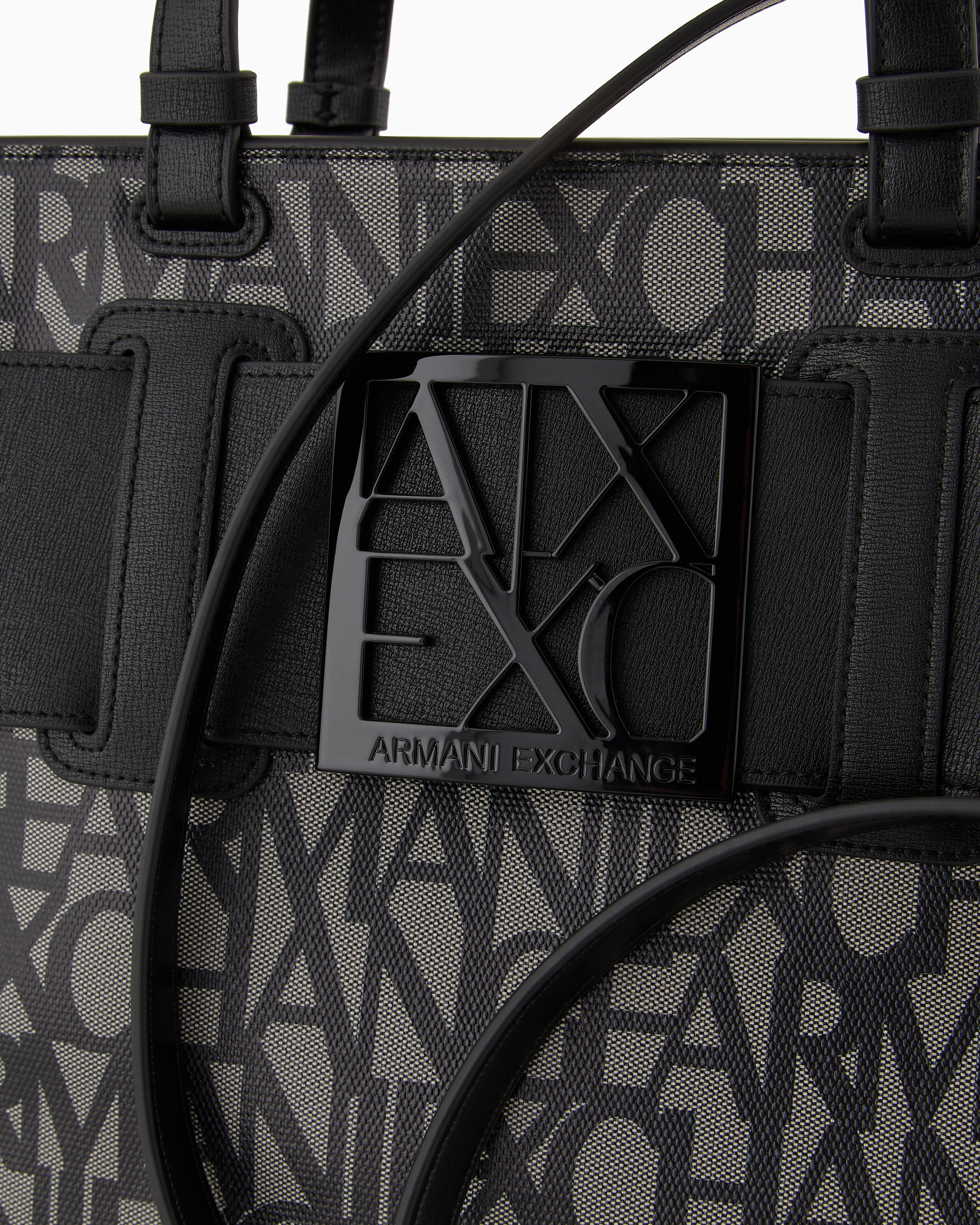 Armani Exchange Official Store Shoppers In Black