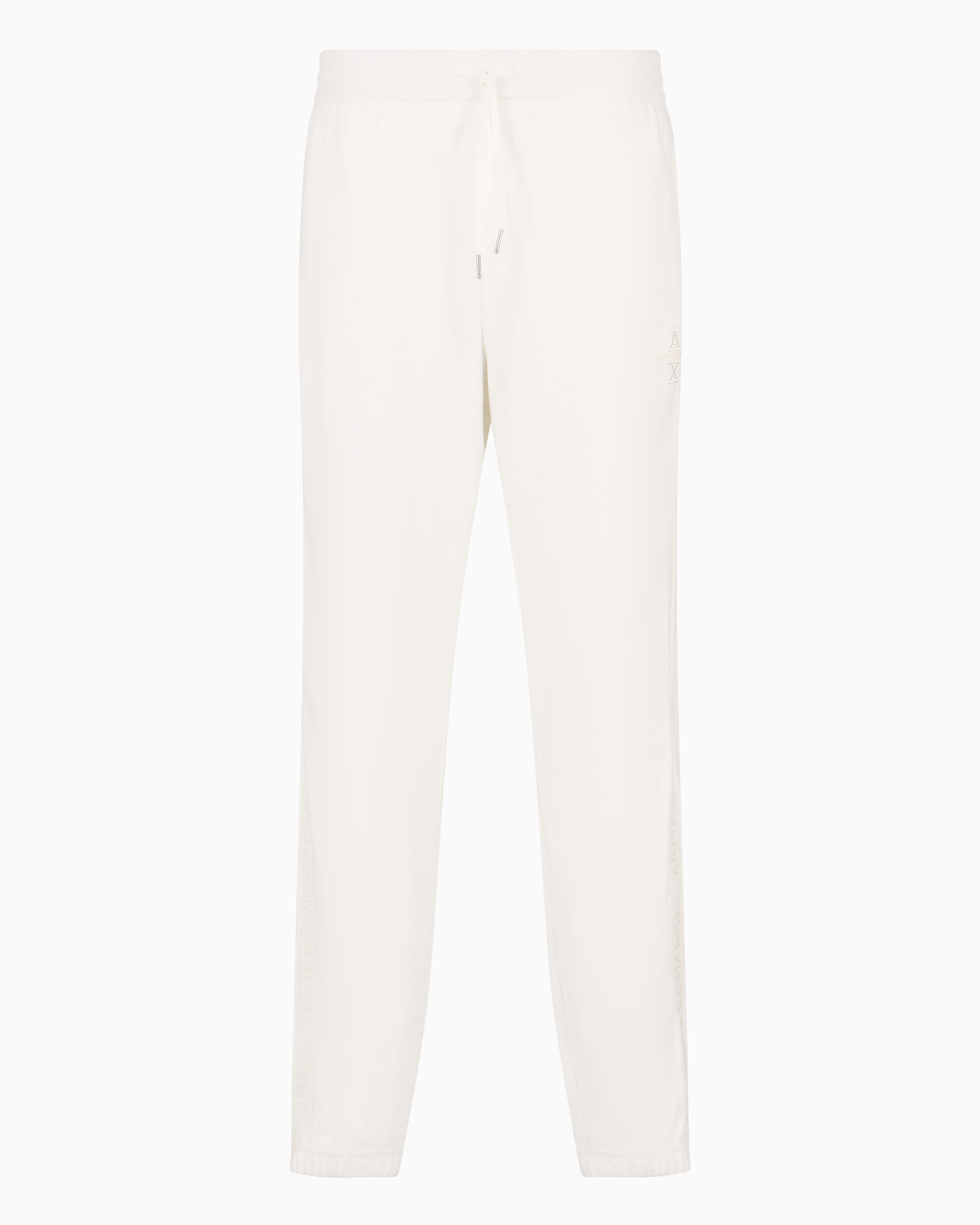 Armani Exchange Official Store Sweatpants In White