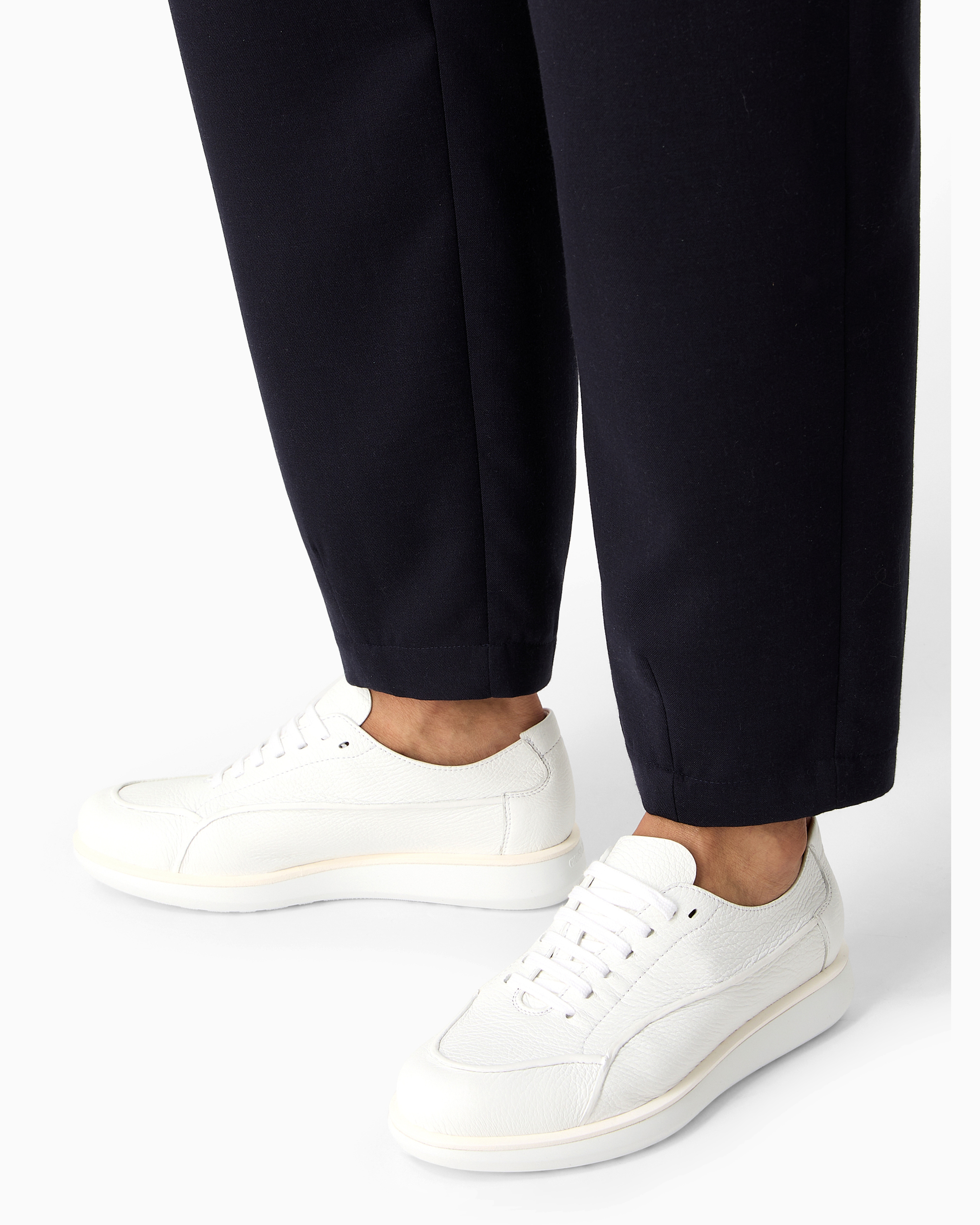 スニーカー GIORGIO ARMANI Men Sneakers X2X172XN152A645 Beige Giorgio Armani Sneaker - Beige - Men | X2X172XN152A645