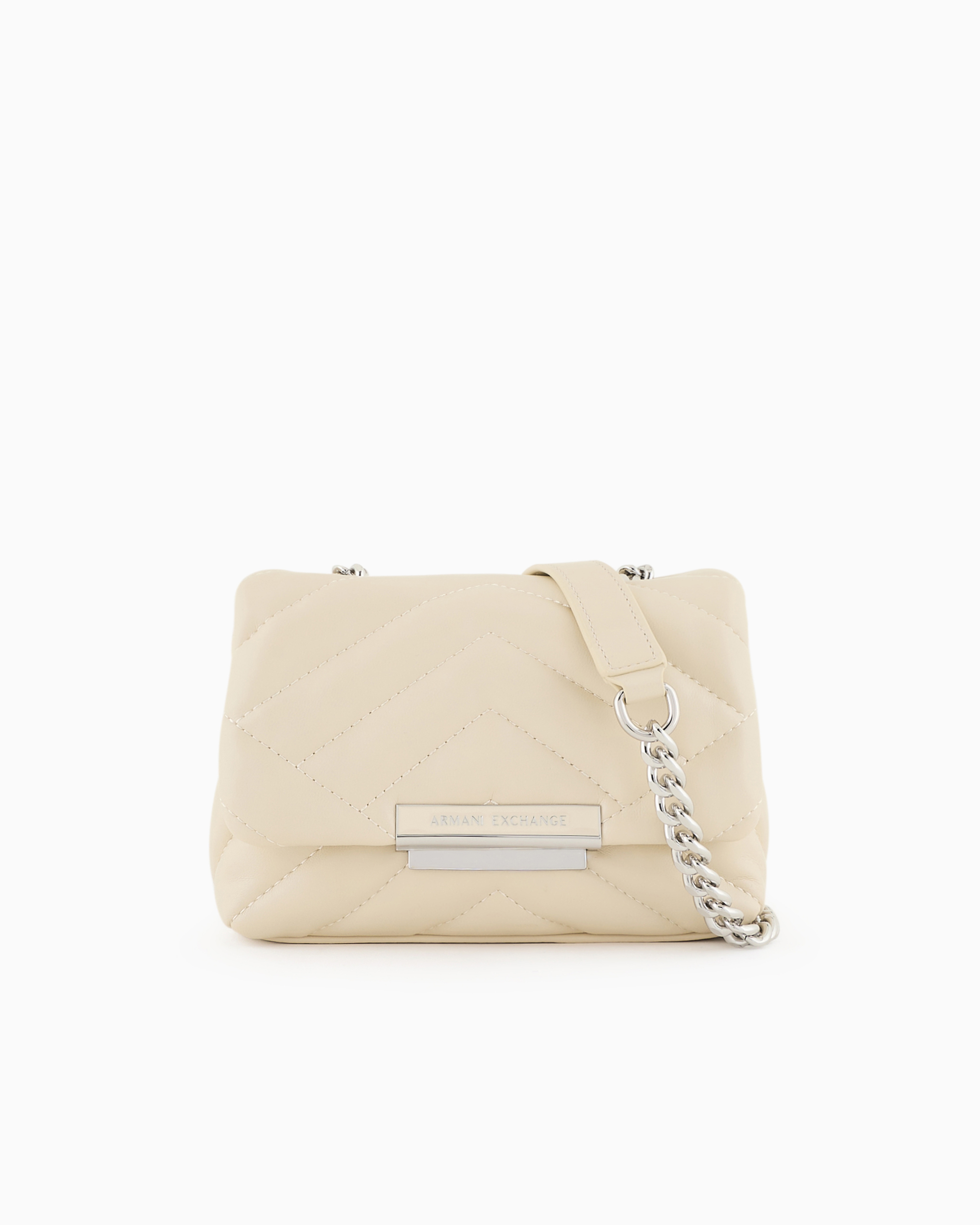 Small shoulder bag with quilted workmanship