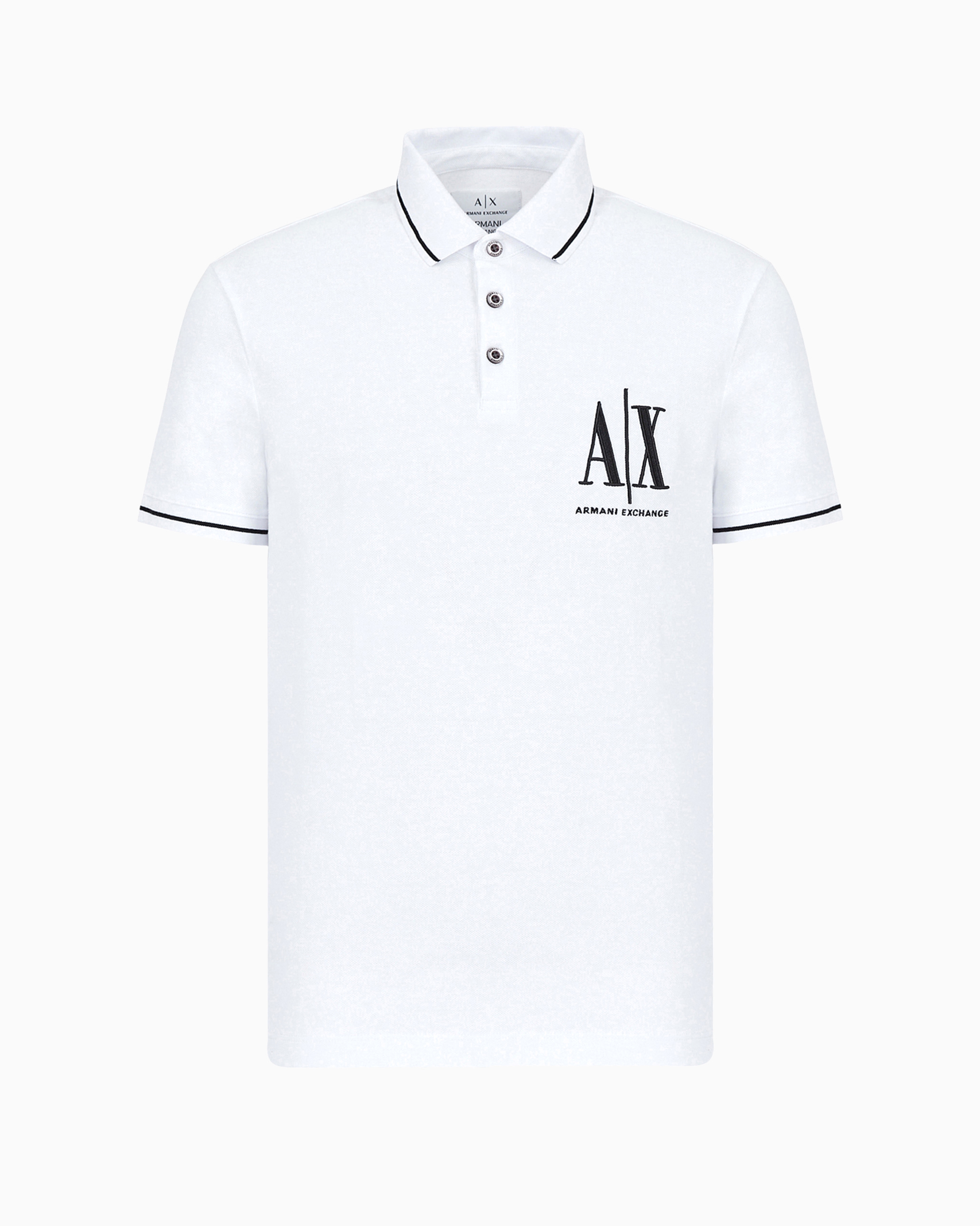 Regular fit polo shirt in Icon Project piquet | Armani Exchange