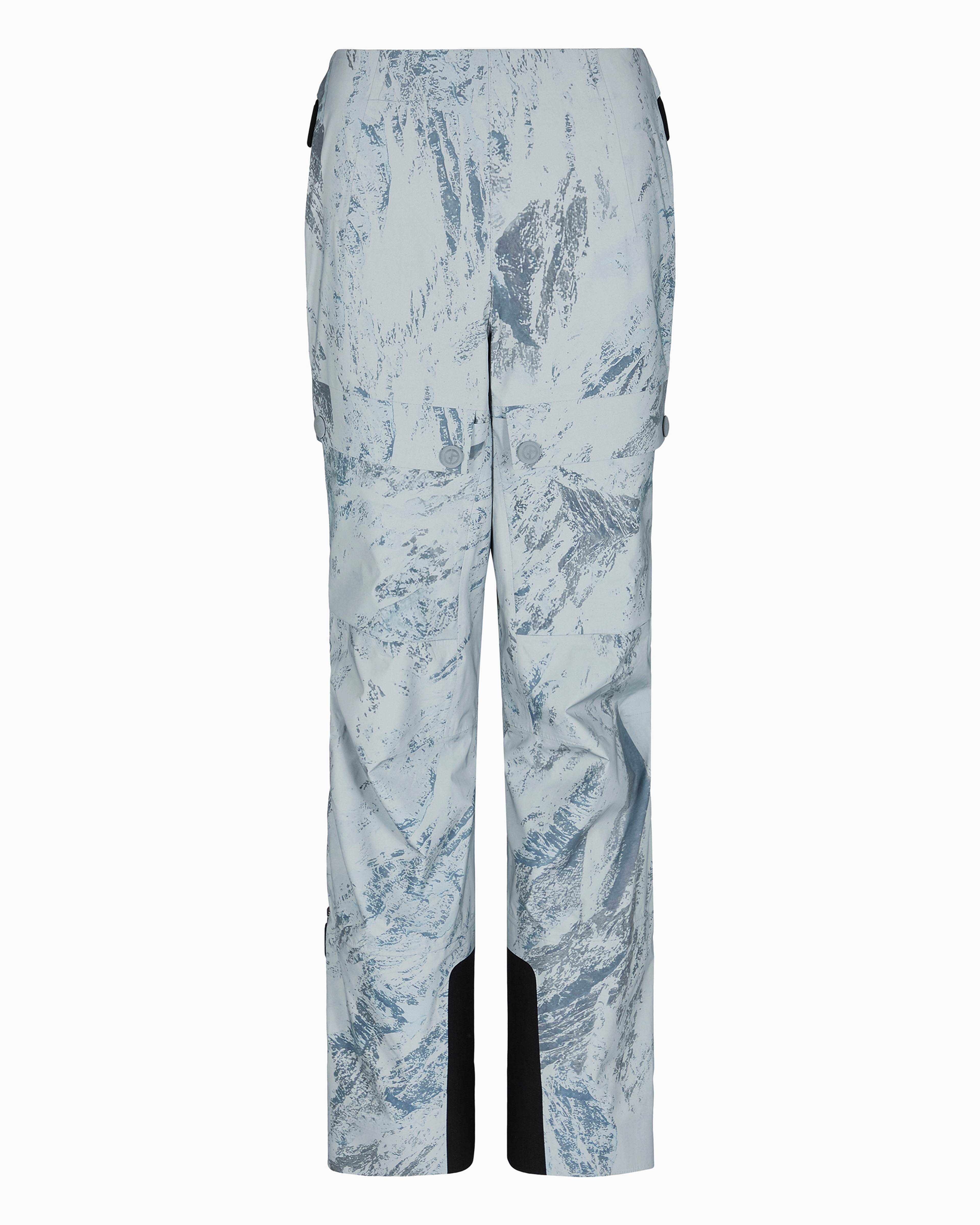 Shop Giorgio Armani Neve Ski Trousers In Printed Reflex Fabric In Patterned