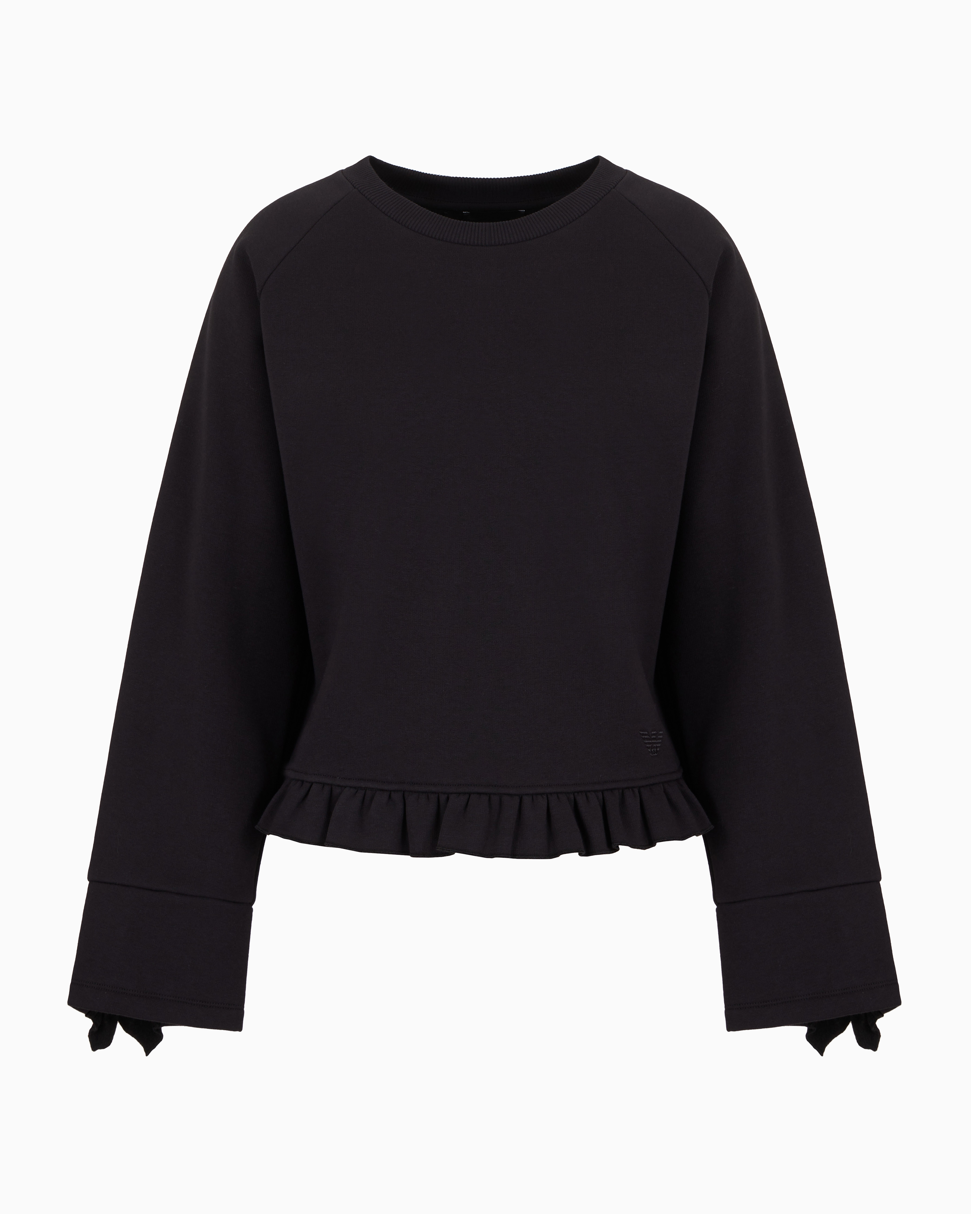 Emporio Armani Official Store Sweatshirts Without Hood In Black