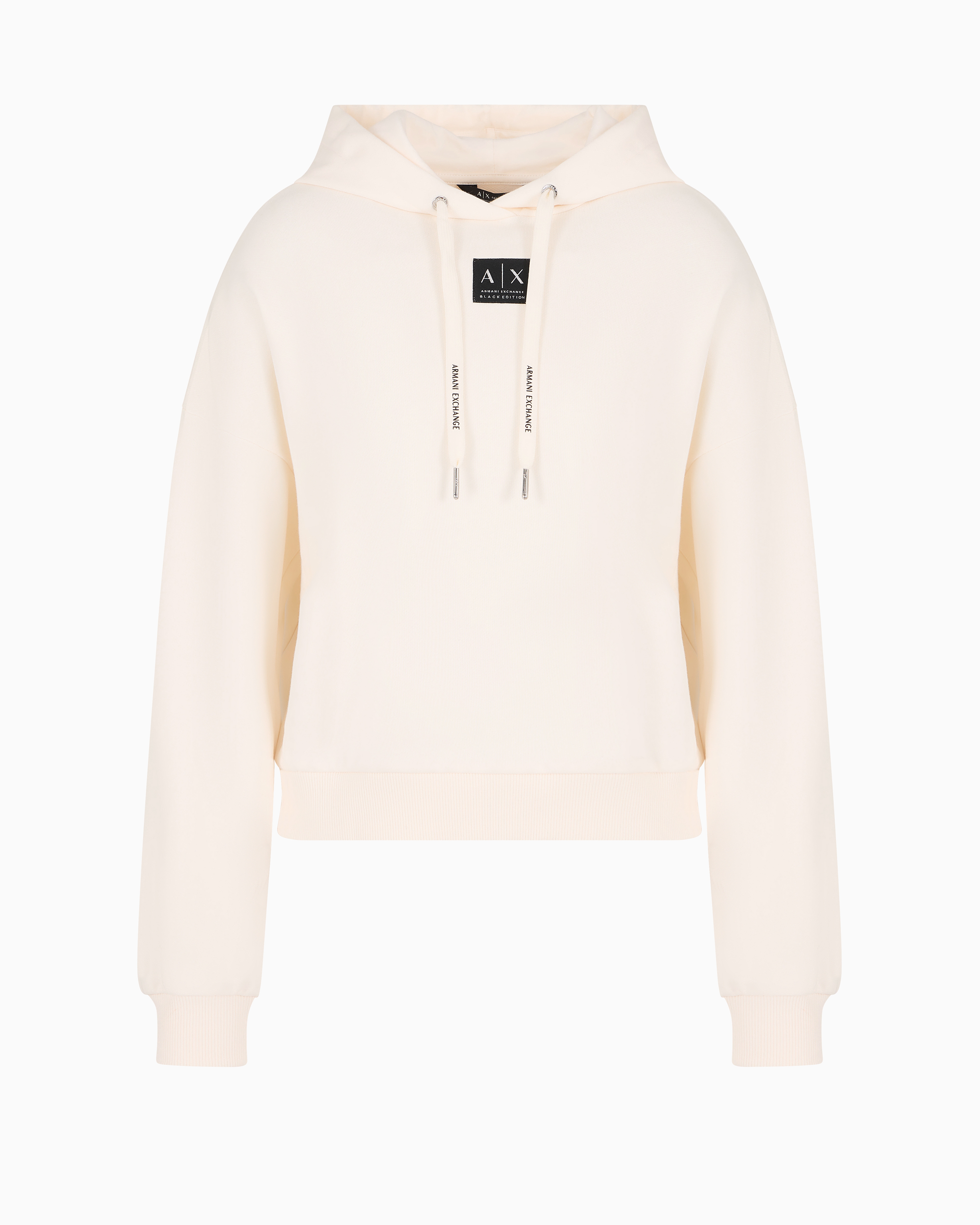 Armani Exchange Official Store Hoodies In White