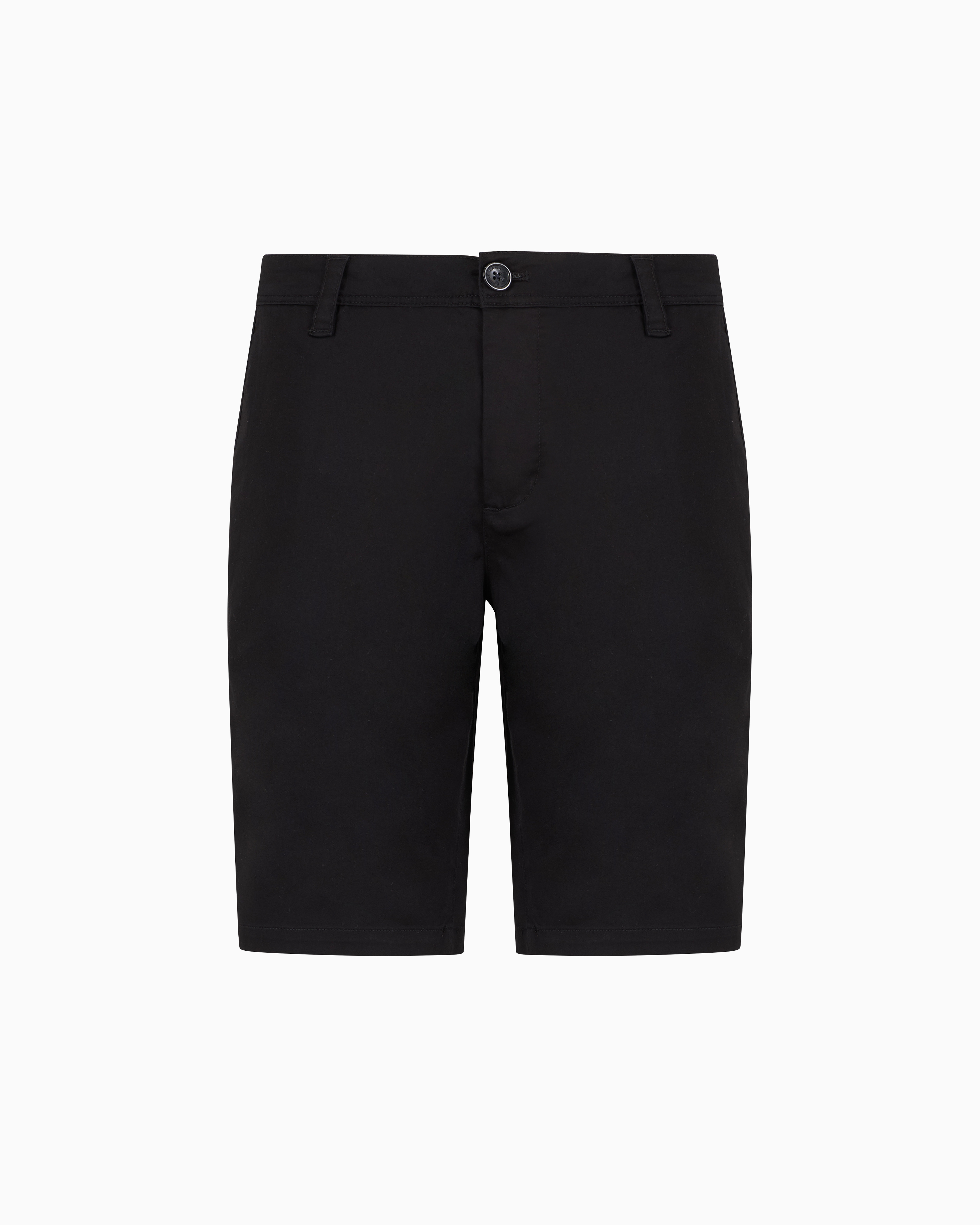 Armani Exchange Chino Shorts Black In Black