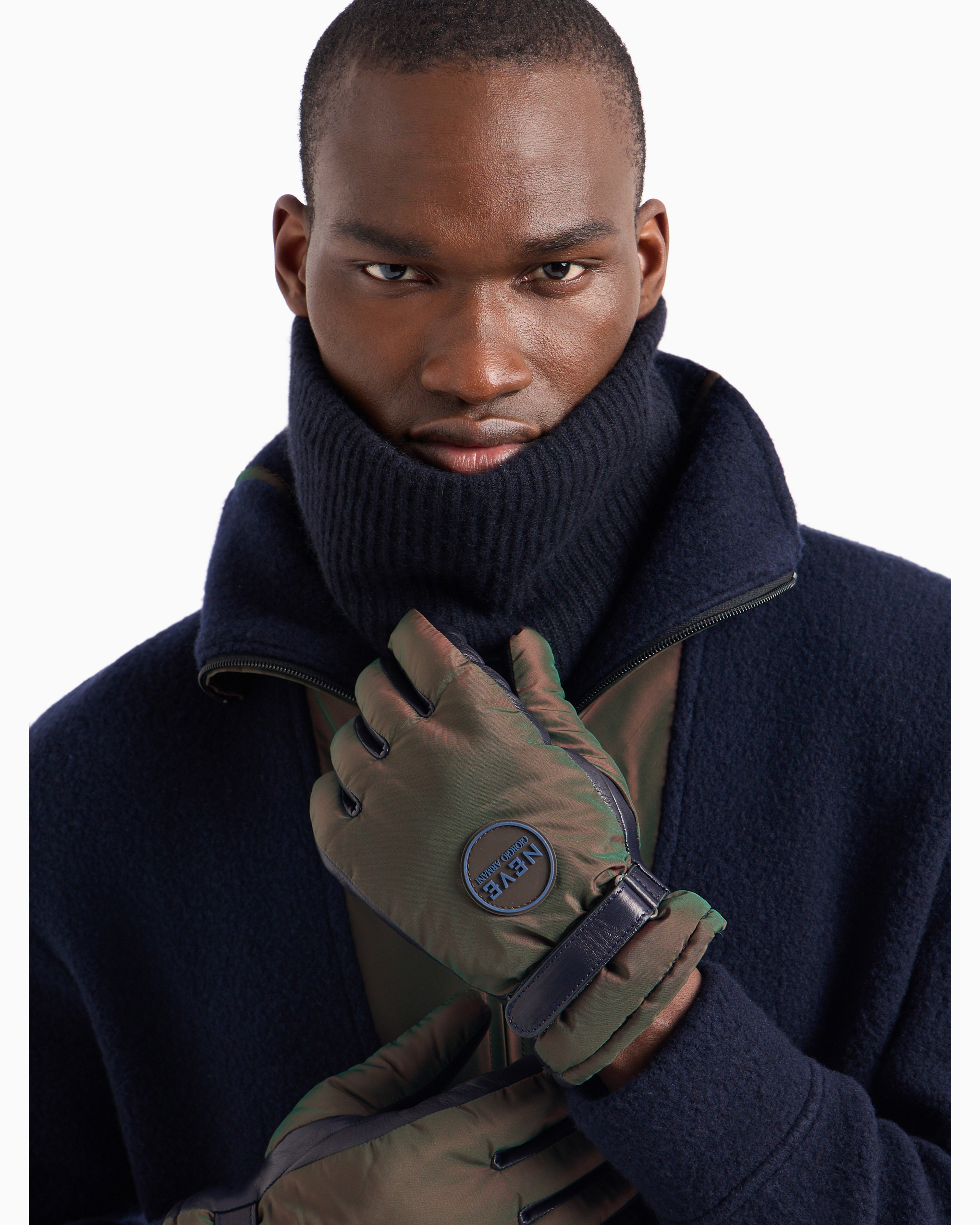Armani gloves mens hotsell