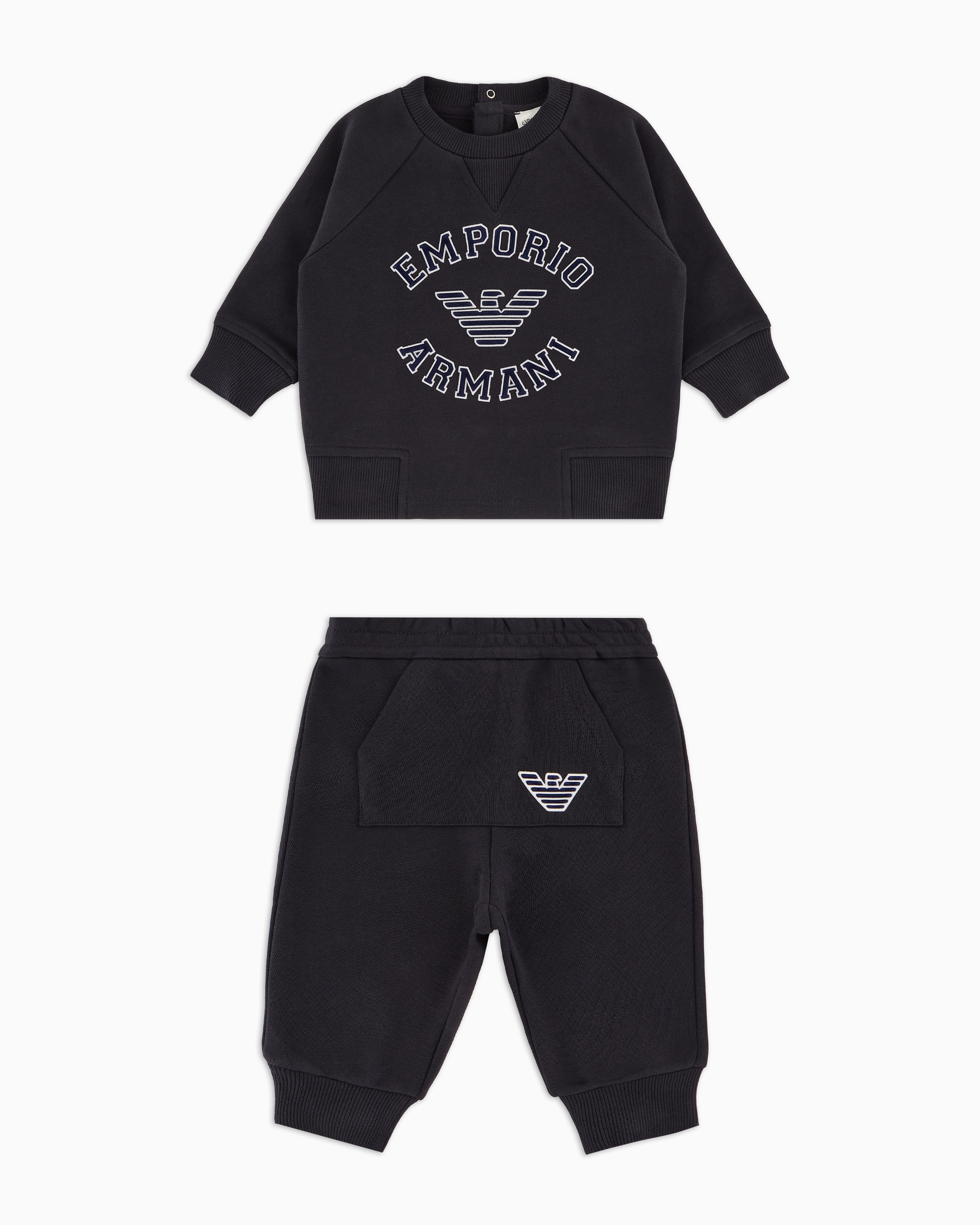 Emporio Armani Kids' Official Store Tracksuits In Navy Blue