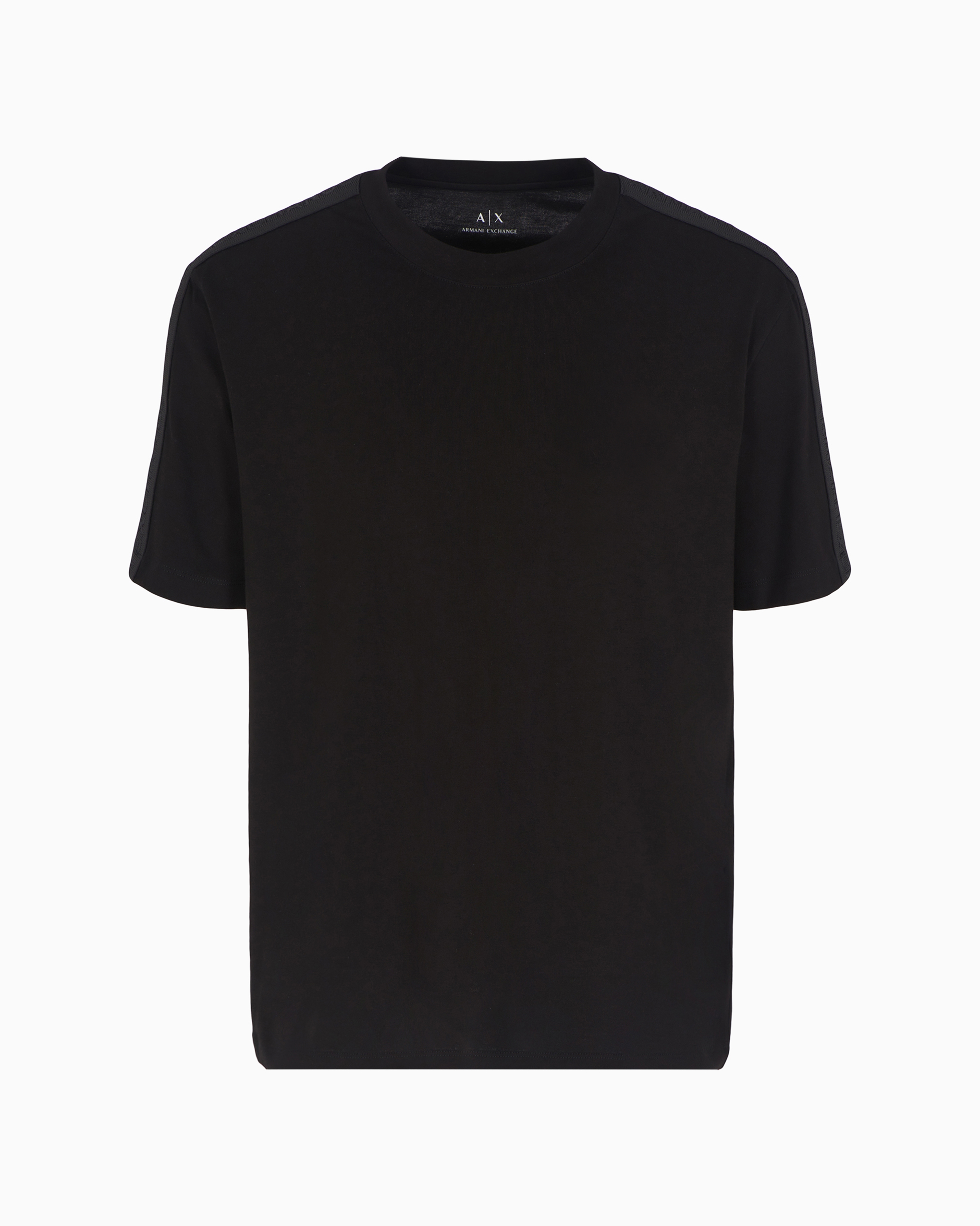 Armani Exchange Official Store Regular Fit T-shirts In Black