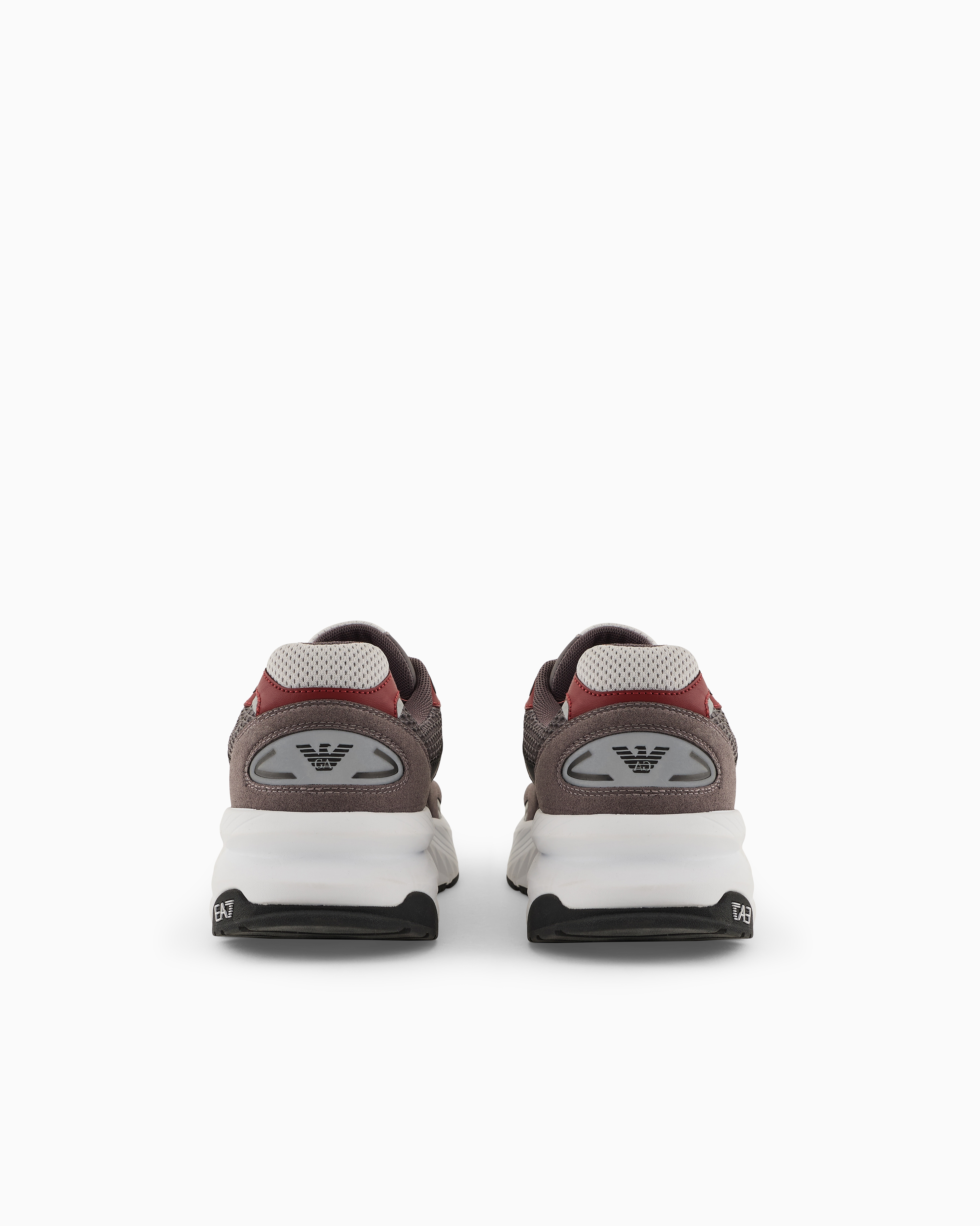 Ea7 Official Store Crusher Sonic Mix Sneakers In Deep Black