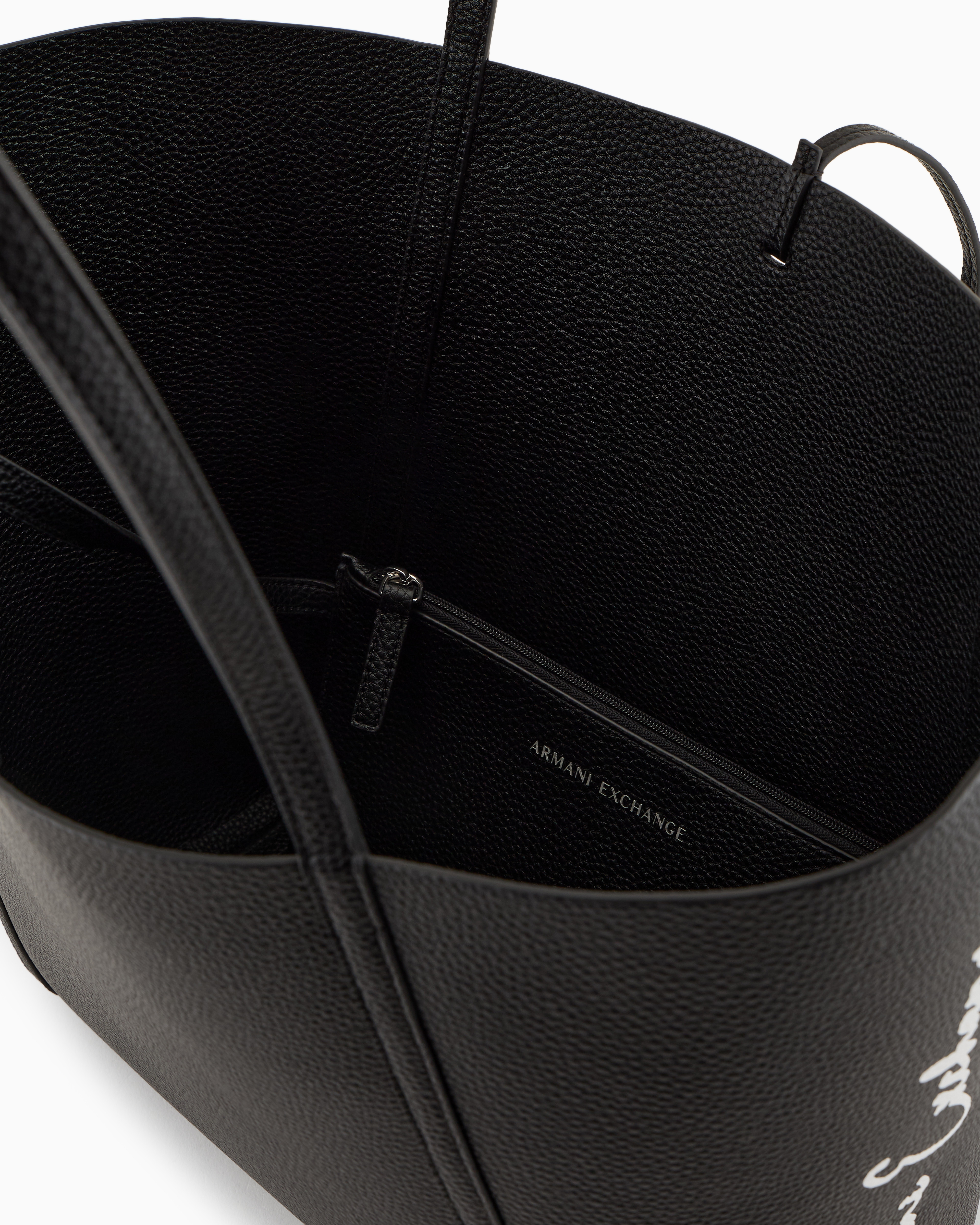 Armani Exchange Shoulder Bag Woman In Black