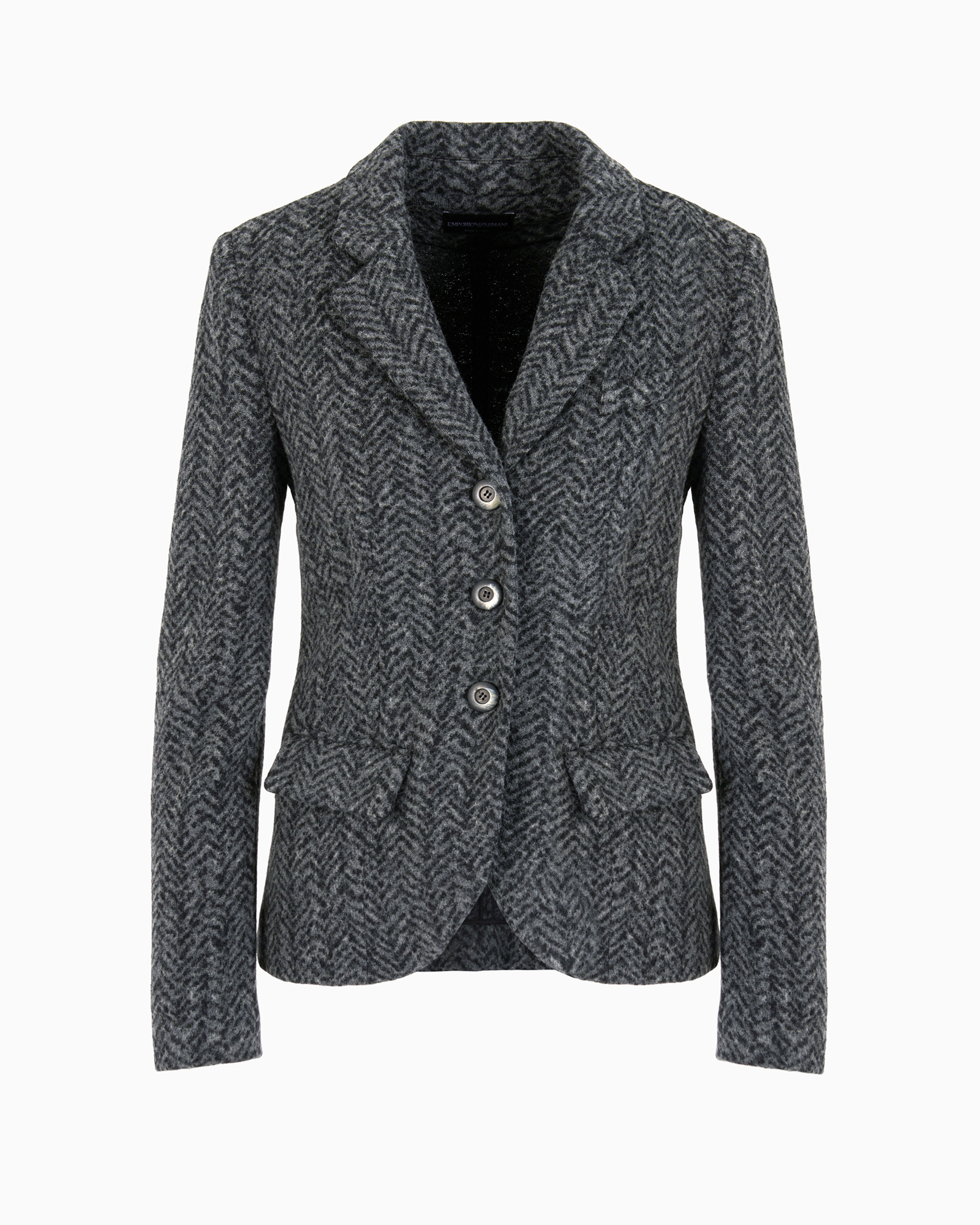 Emporio Armani Official Store Casual Jackets In Gray