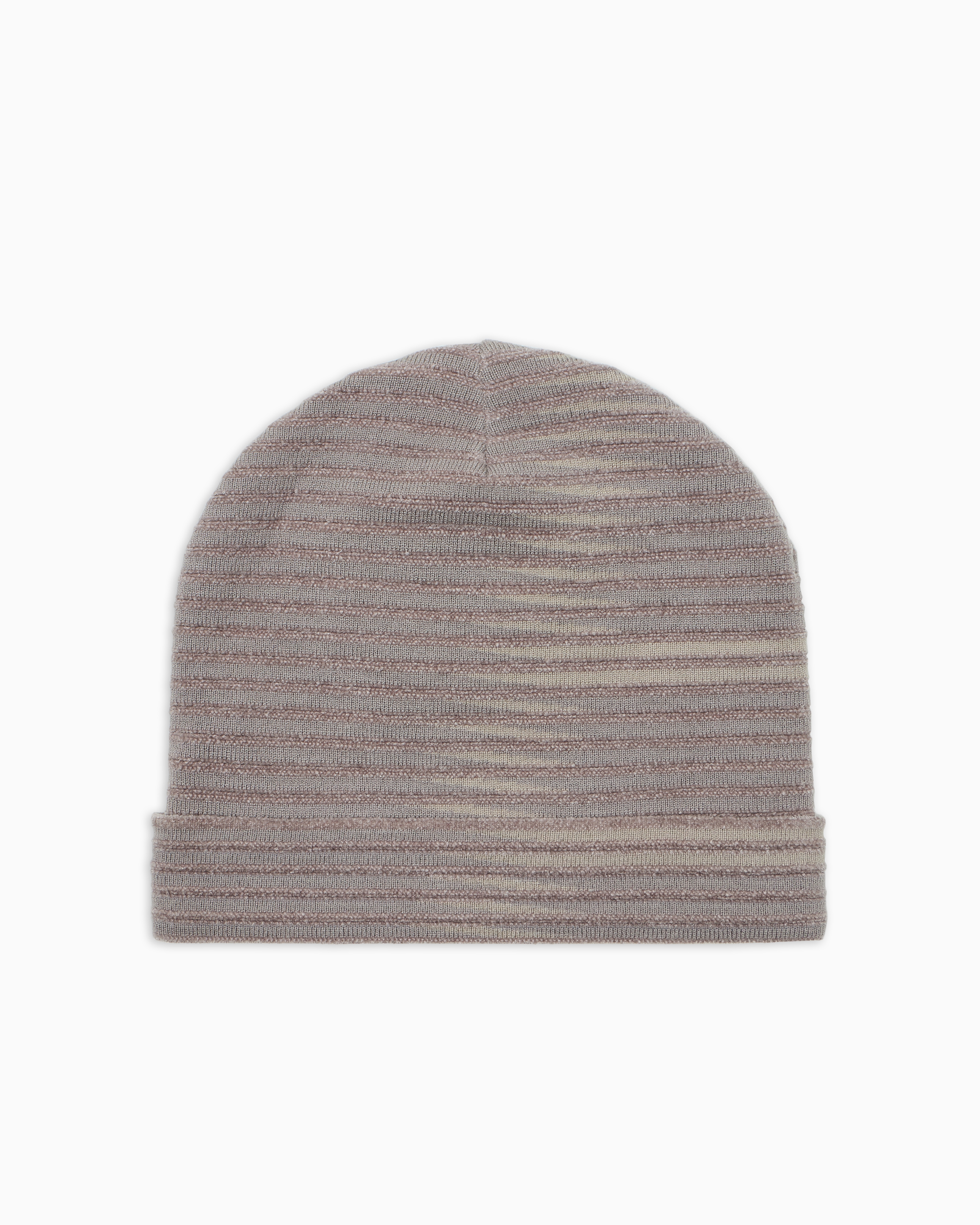 Armani Exchange Official Store Beanies In Dove Grey