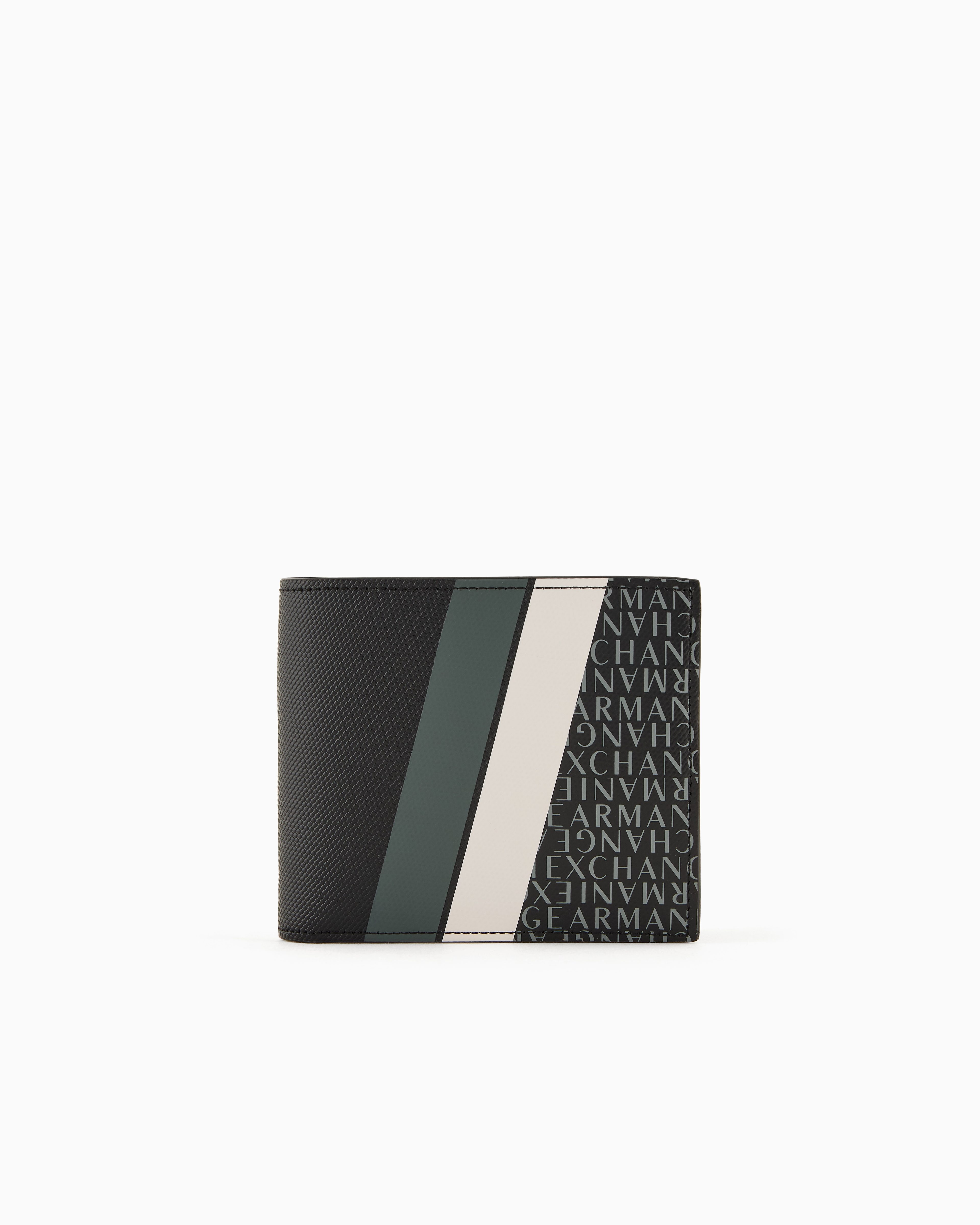 Armani Exchange Official Store Wallets In Verde Scuro 1