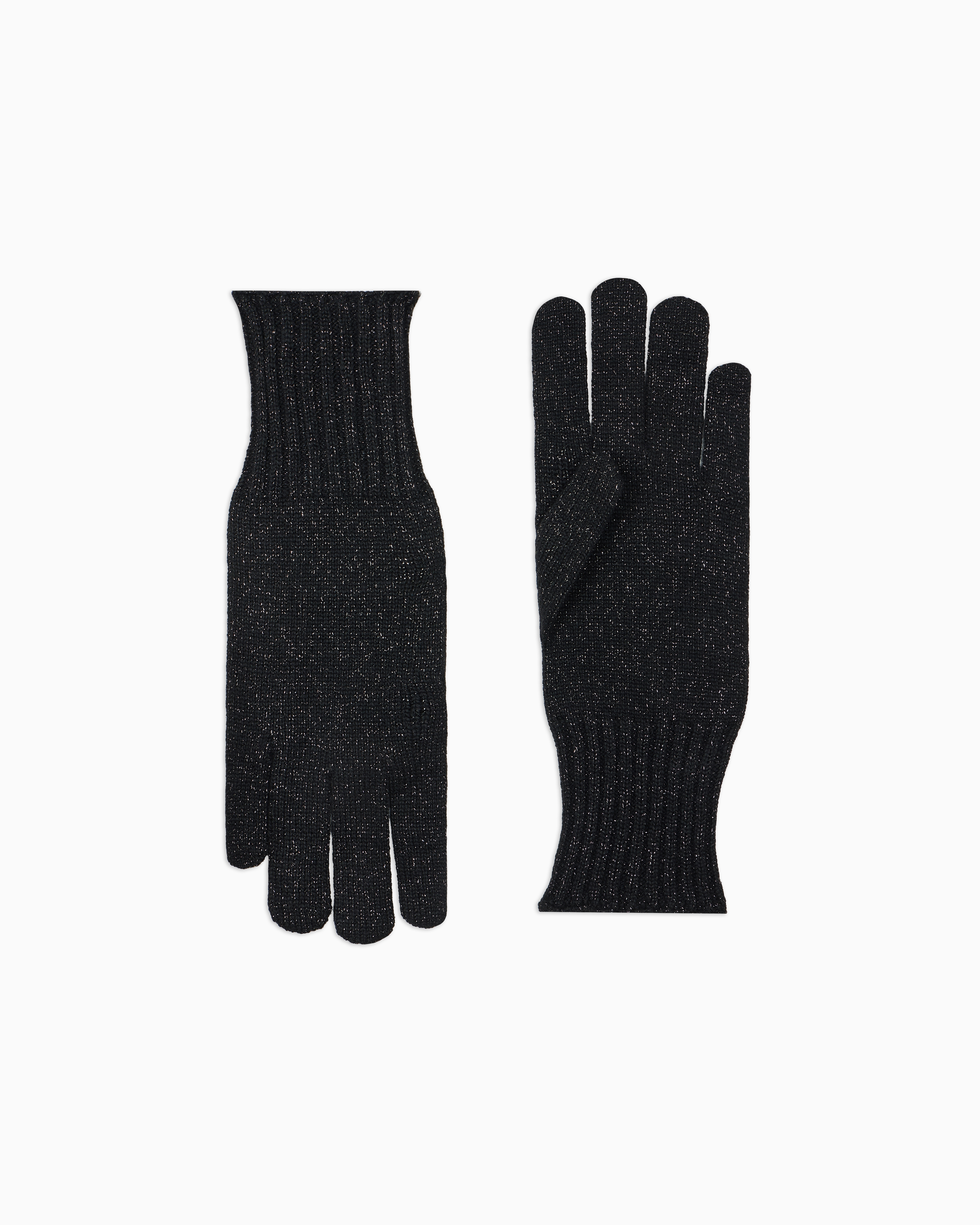 Armani Exchange Official Store Gloves In Black